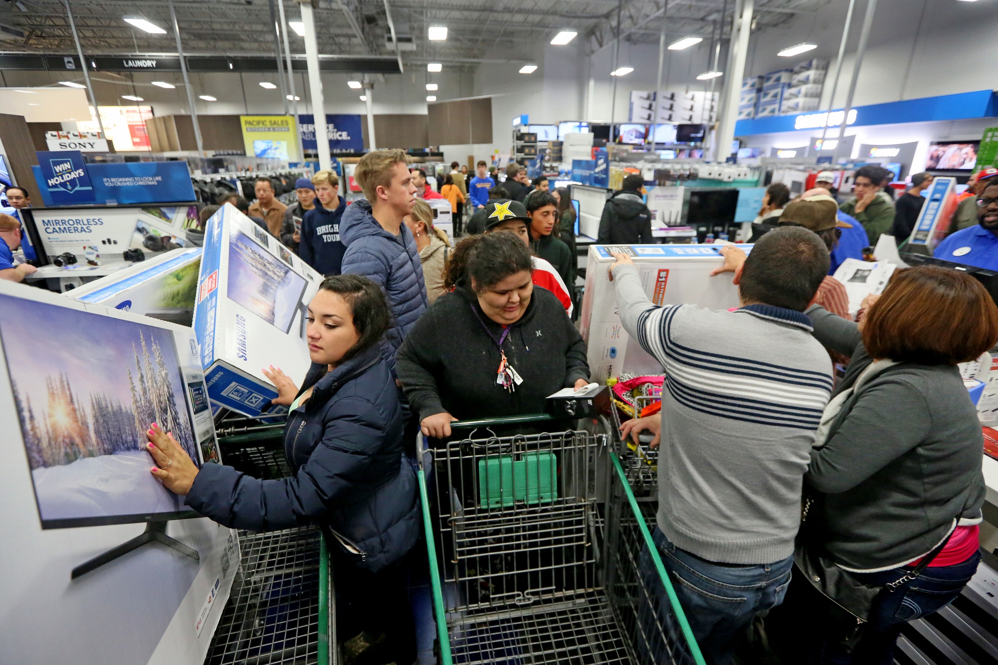 Black Friday (Photo by Sandy Huffaker/Getty Images)