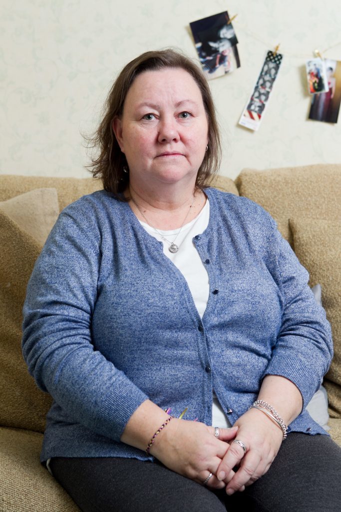 Debbie Renwick, stepdaughter of Norman Duncan, who abused her and her sisters when they were young (Andrew Cawley/Sunday Post)