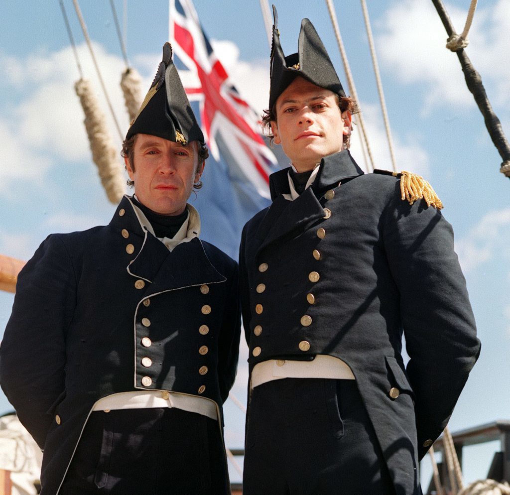 Ioan Gruffudd and Paul McGann in Hornblower (ITV)