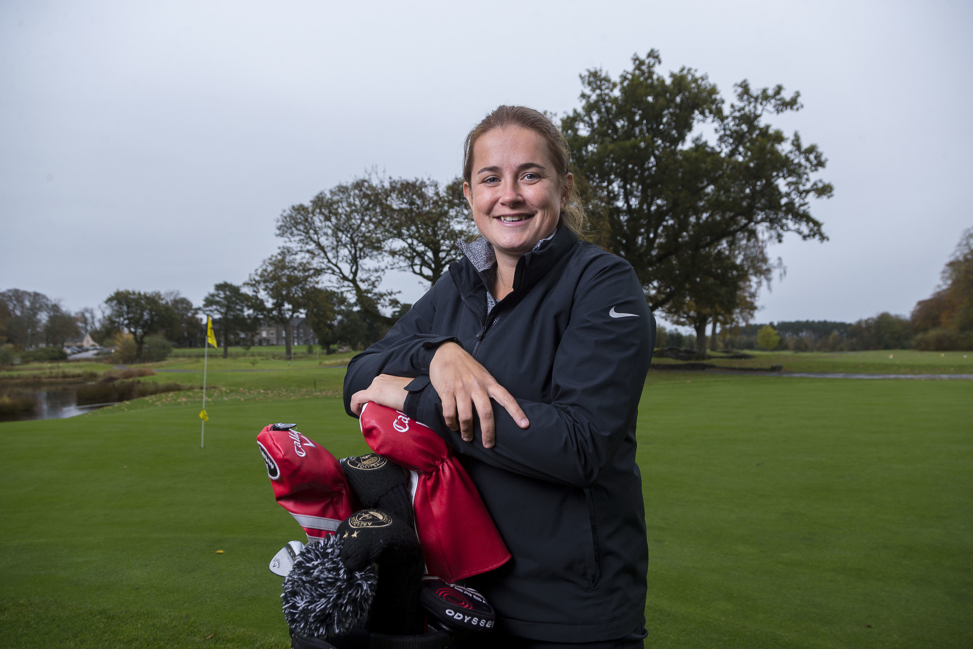 Michele Thomson at Meldrum House Golf Club (Derek Ironside / Newsline Media)