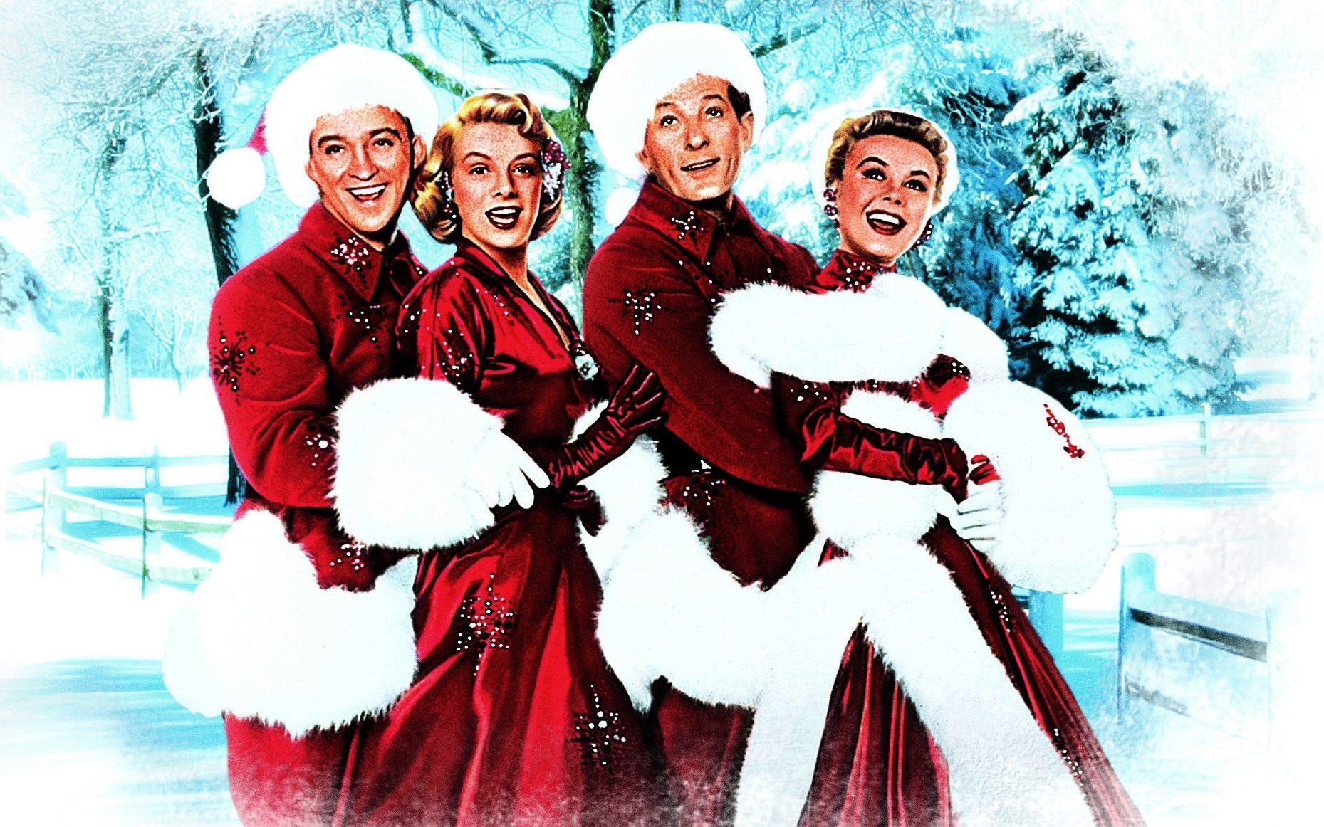 Bing Crosby, Rosemary Clooney, Dany Kaye and Vera Elllen in White Christmas, 1954 (Allstar/PARAMOUNT)