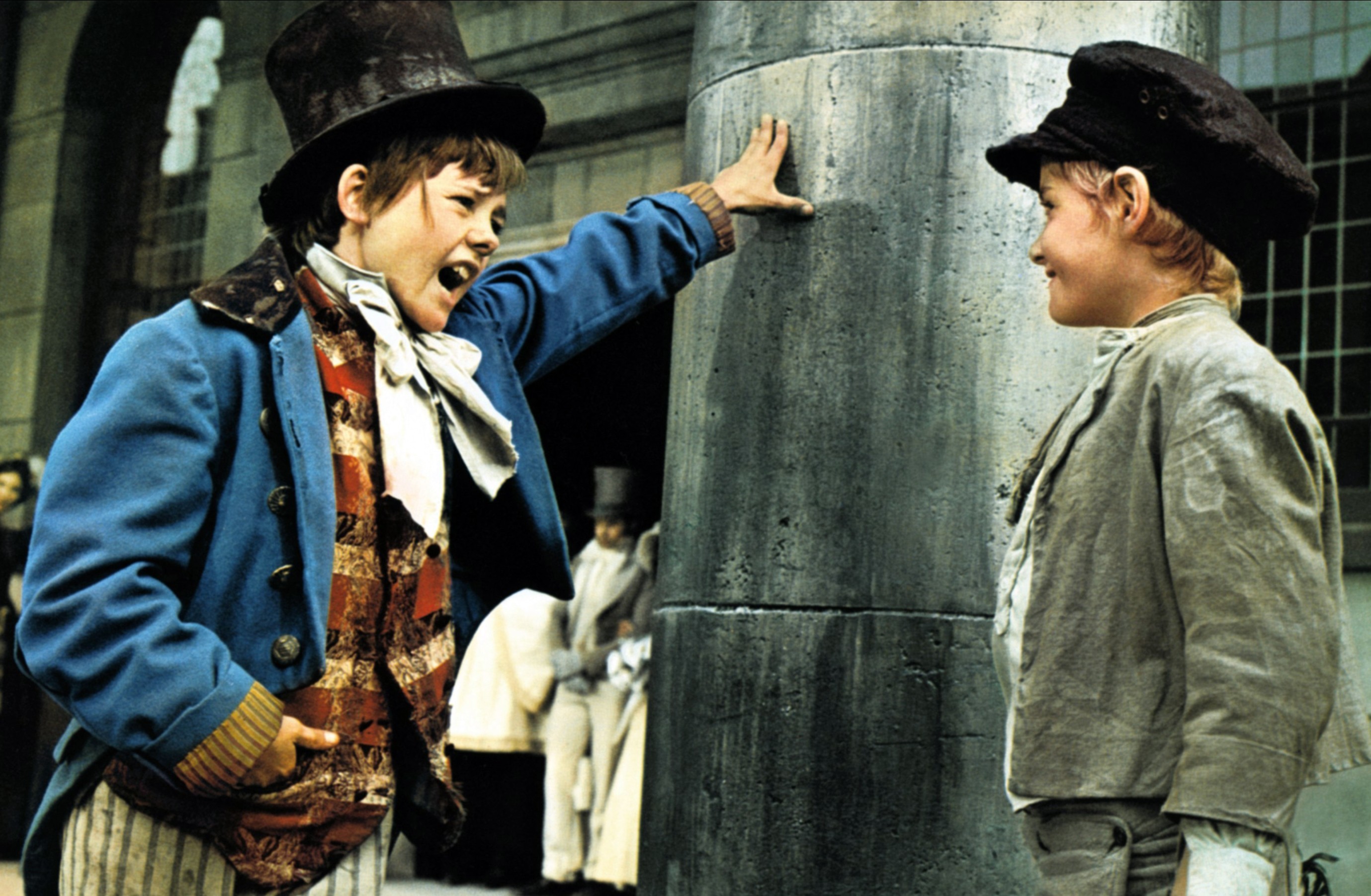 Jack Wild (left) as The Artful Dodger (Allstar/ROMULUS)