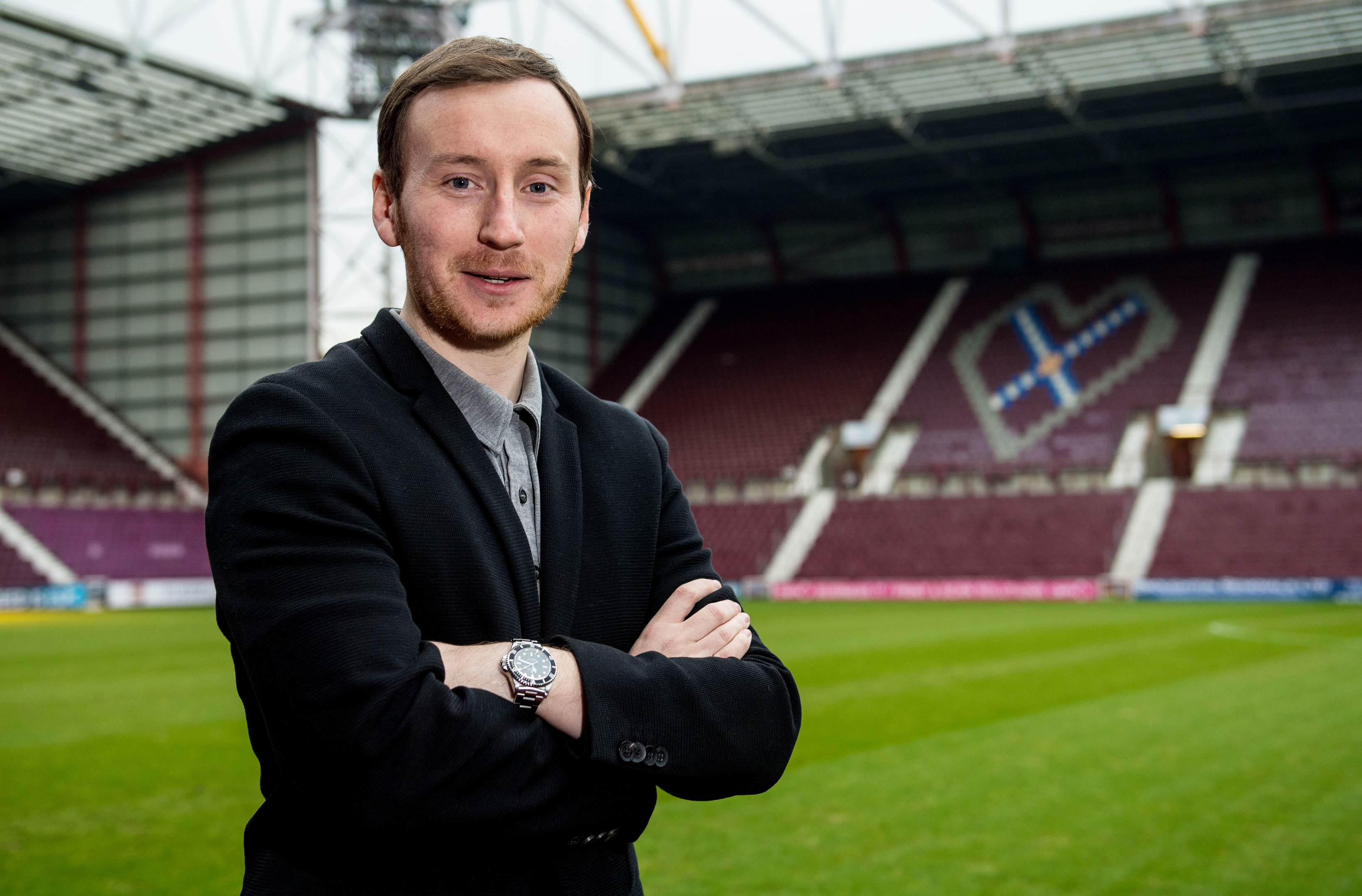 Hearts' new head coach Ian Cathro (SNS Group / Ross Parker)