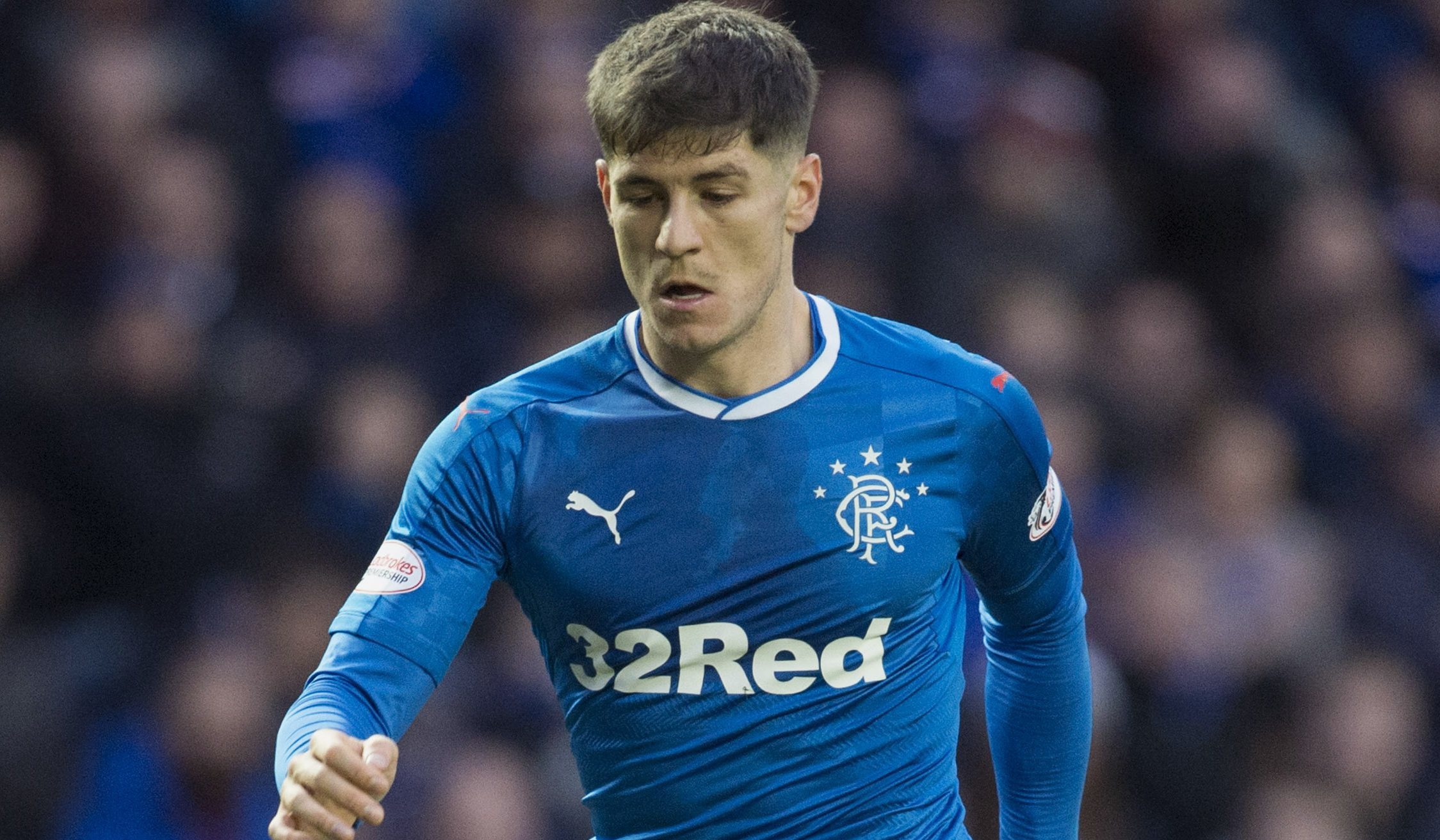 Rob Kiernan in action for Rangers (SNS Group)