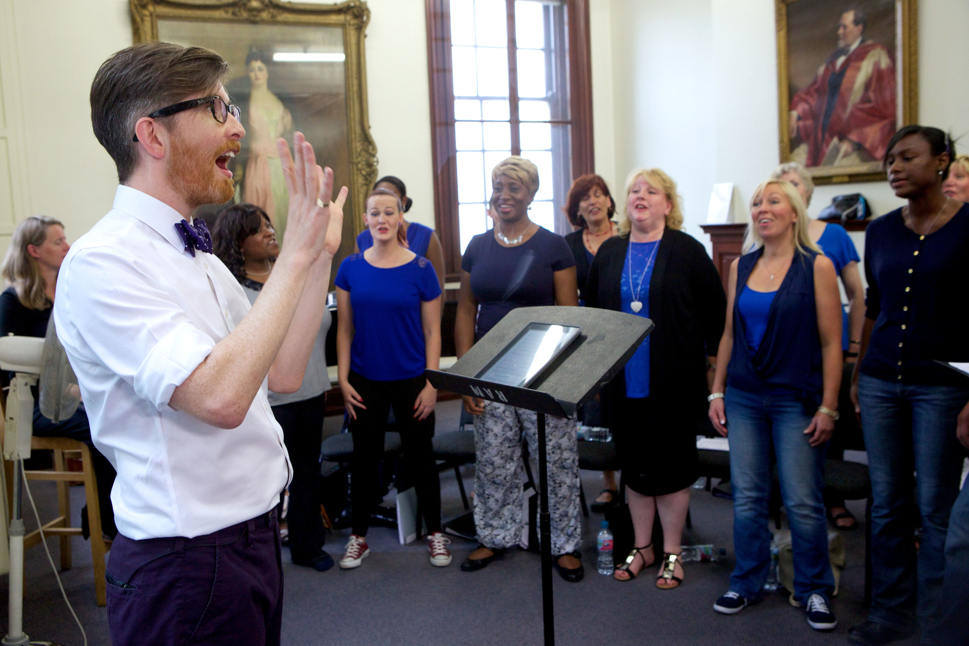 Birmingham City Council choir Gareth Malone - (C) Twenty Twenty - Photographer: Pete Dadds