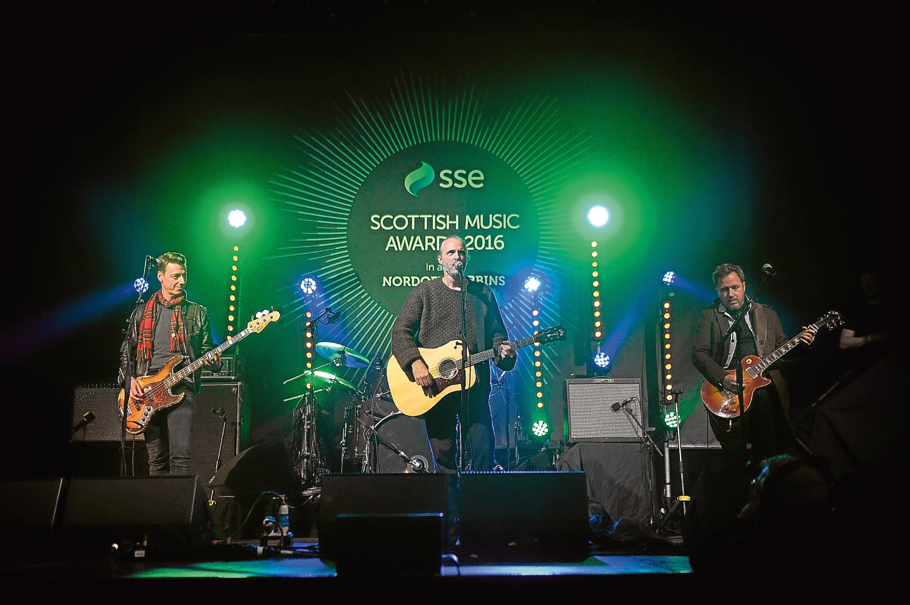 Travis performing at the SSE Scottish Music Awards (Andy Buchanan/PA Wire)