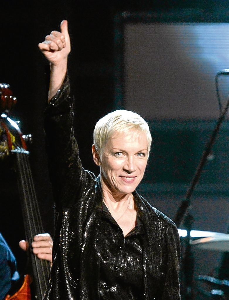 Singer Annie Lennox (Kevork Djansezian/Getty Images)