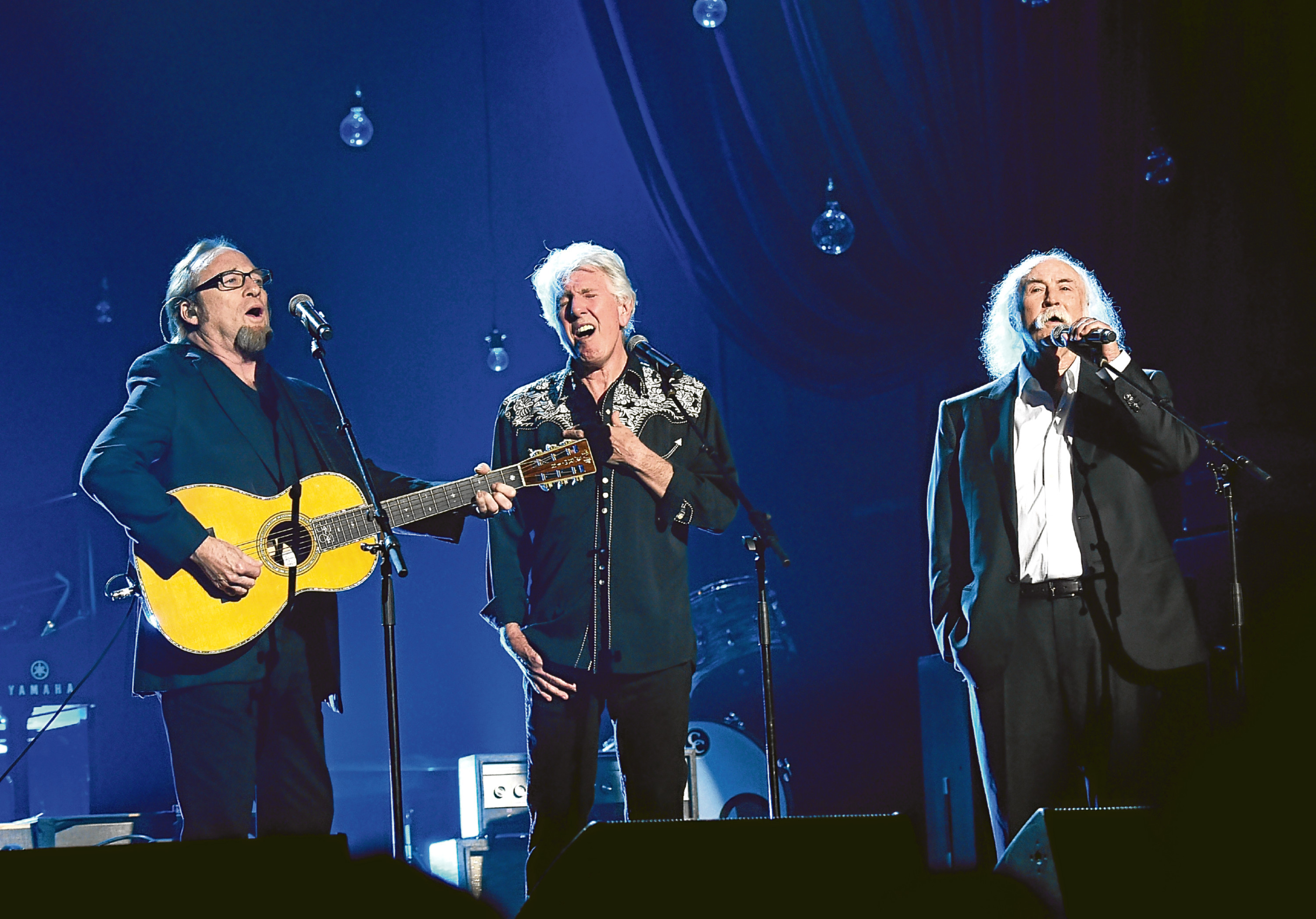 Musicians Stephen Stills, Graham Nash and David Crosby (Larry Busacca/Getty Images for NARAS)