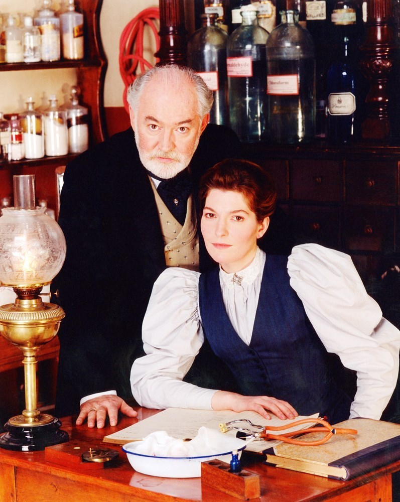 David Calder and Jemma Redgrave in Bramwell, 1990s (PBS)