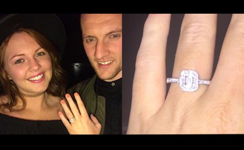 Natalie & Jordan, and the engagement ring (Natalie Green / Facebook)