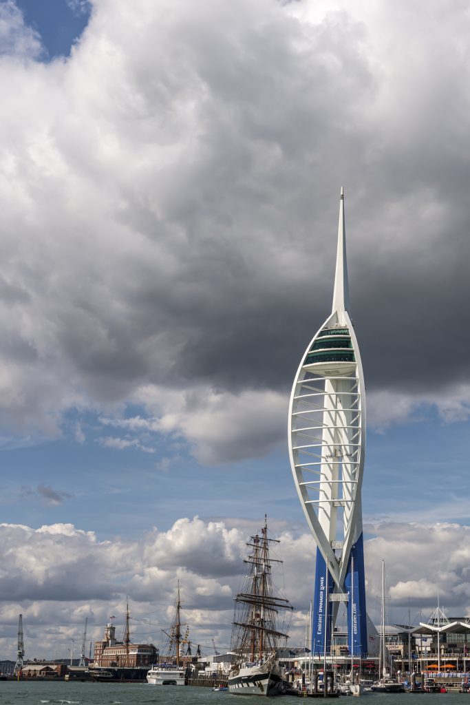 The Emirates Spinnaker Tower at Gunwharf Quay (Getty Images)