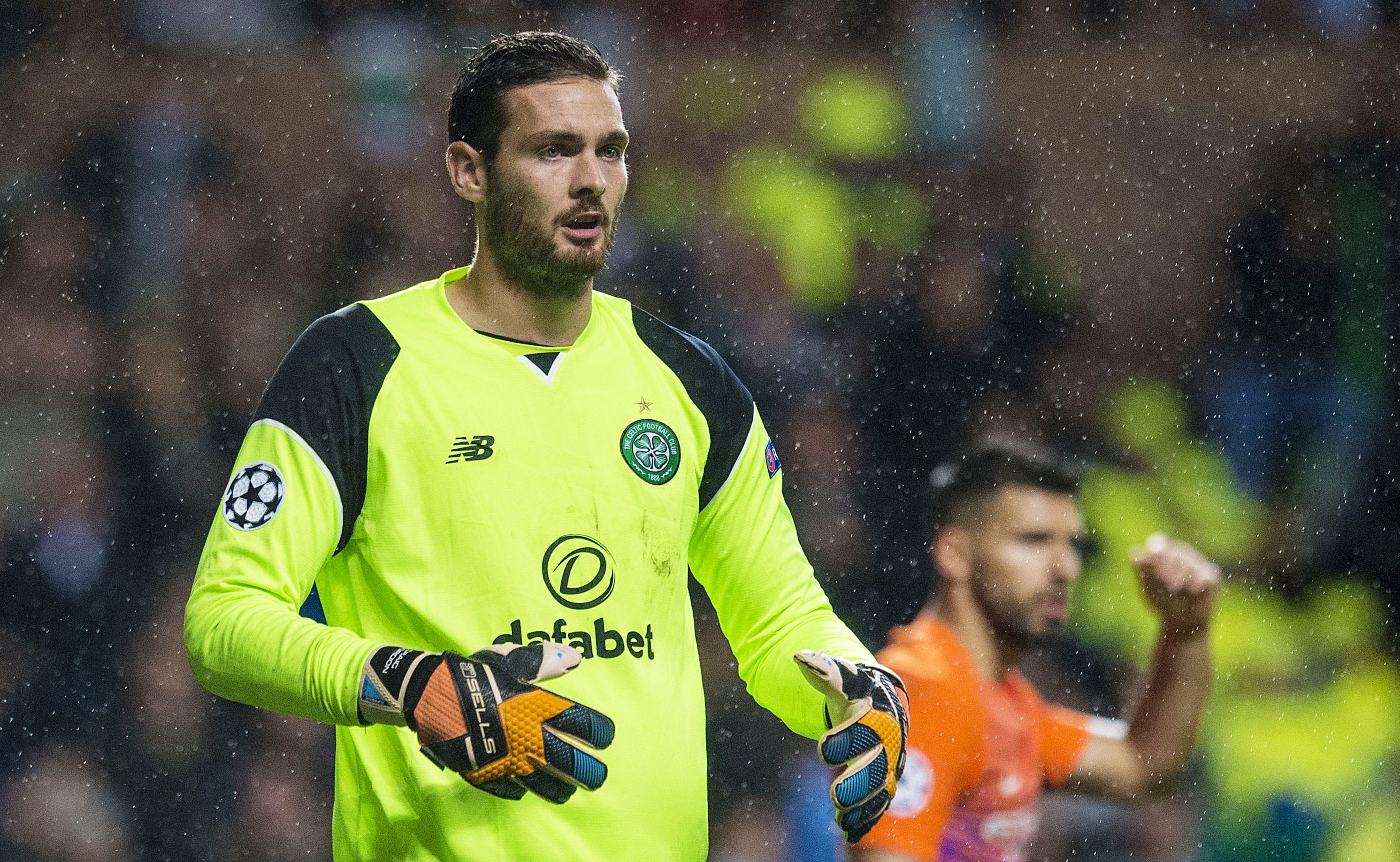 Celtic goalkeeper Craig Gordon in Champions League action (SNS Group)