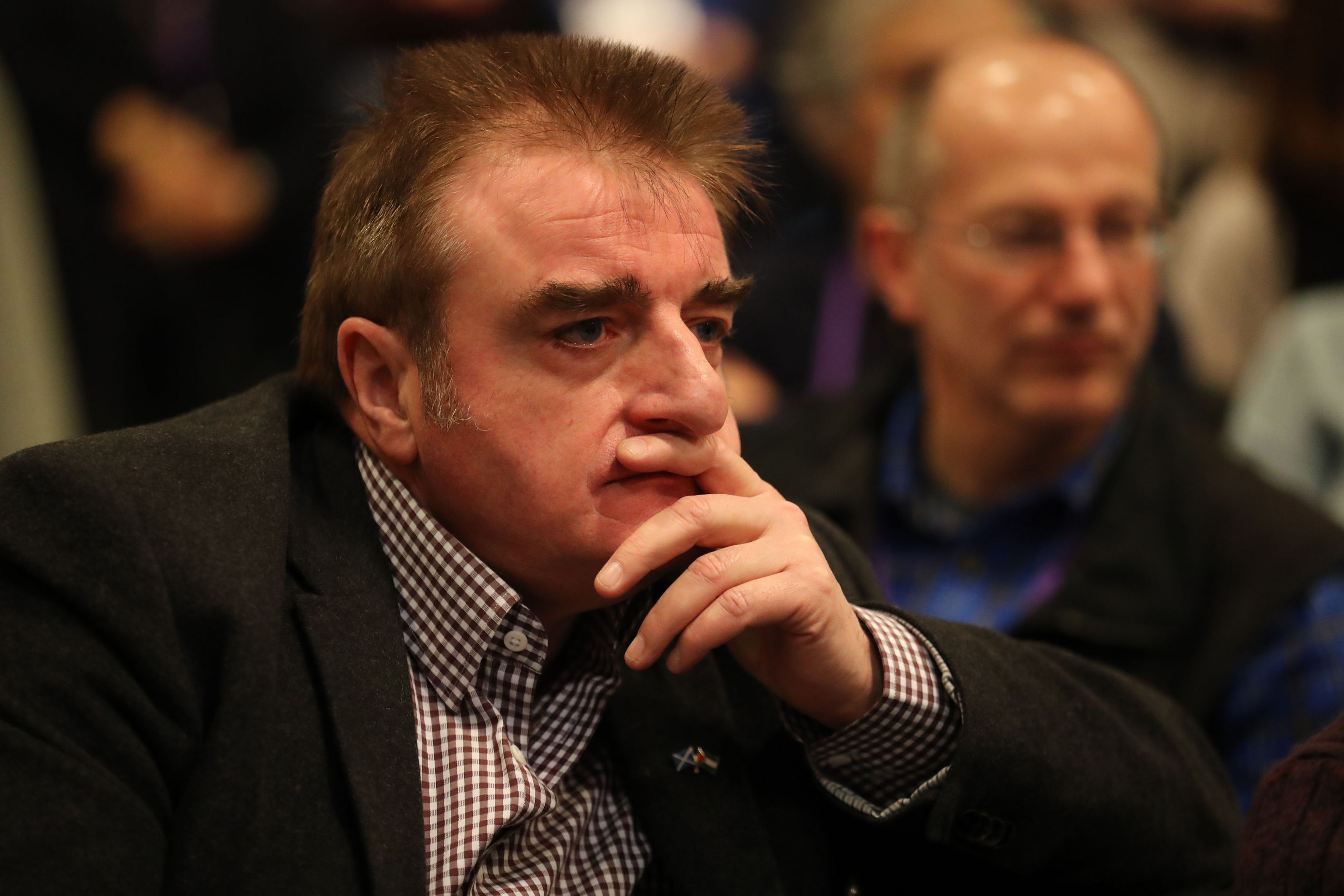 Tommy Sheppard MP at the Scottish Independence Convention (SIC) conference in Glasgow (Andrew Milligan/PA Wire)