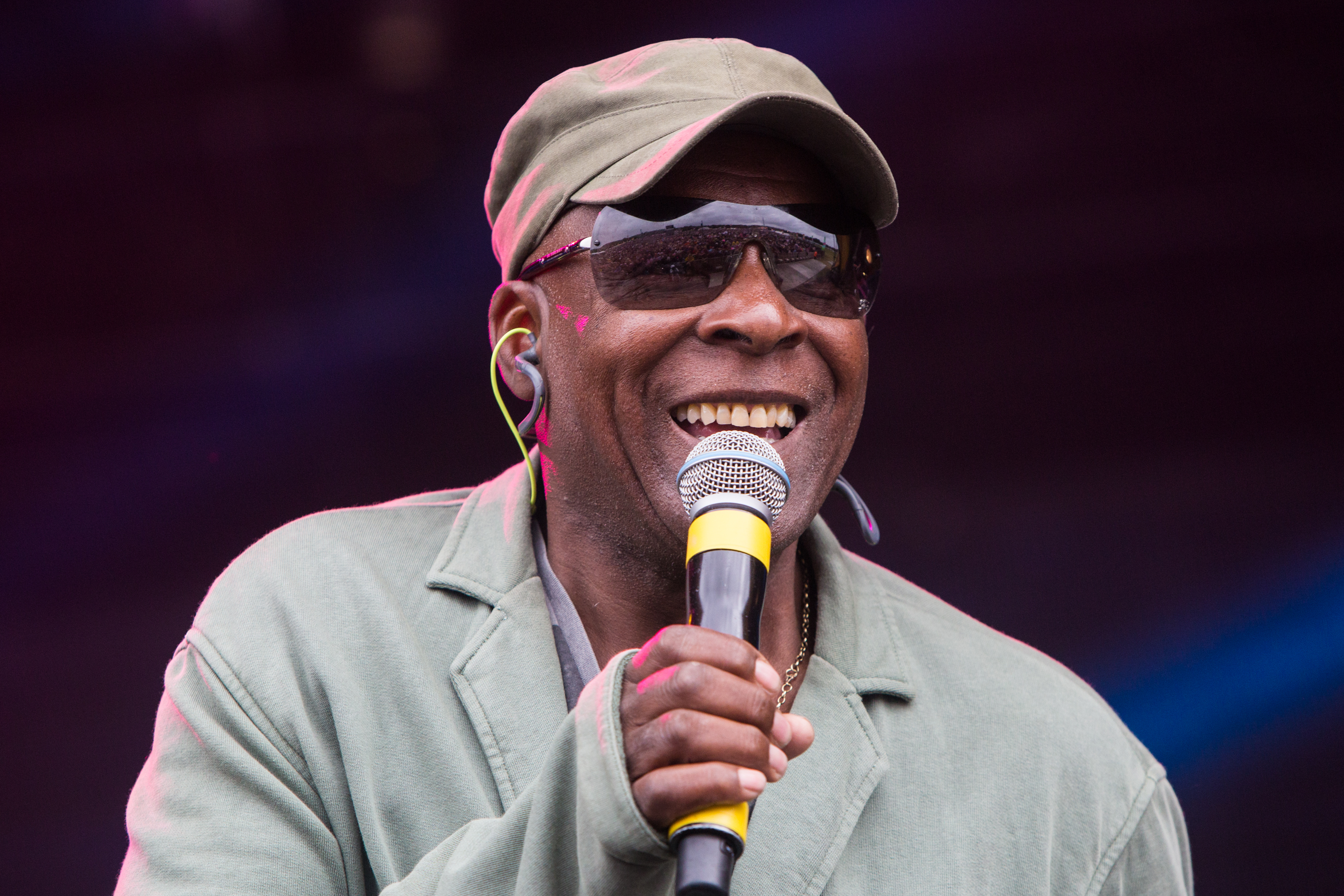 Chris Amoo of The Real Thing performs at Rewind   (Lorne Thomson/Redferns)