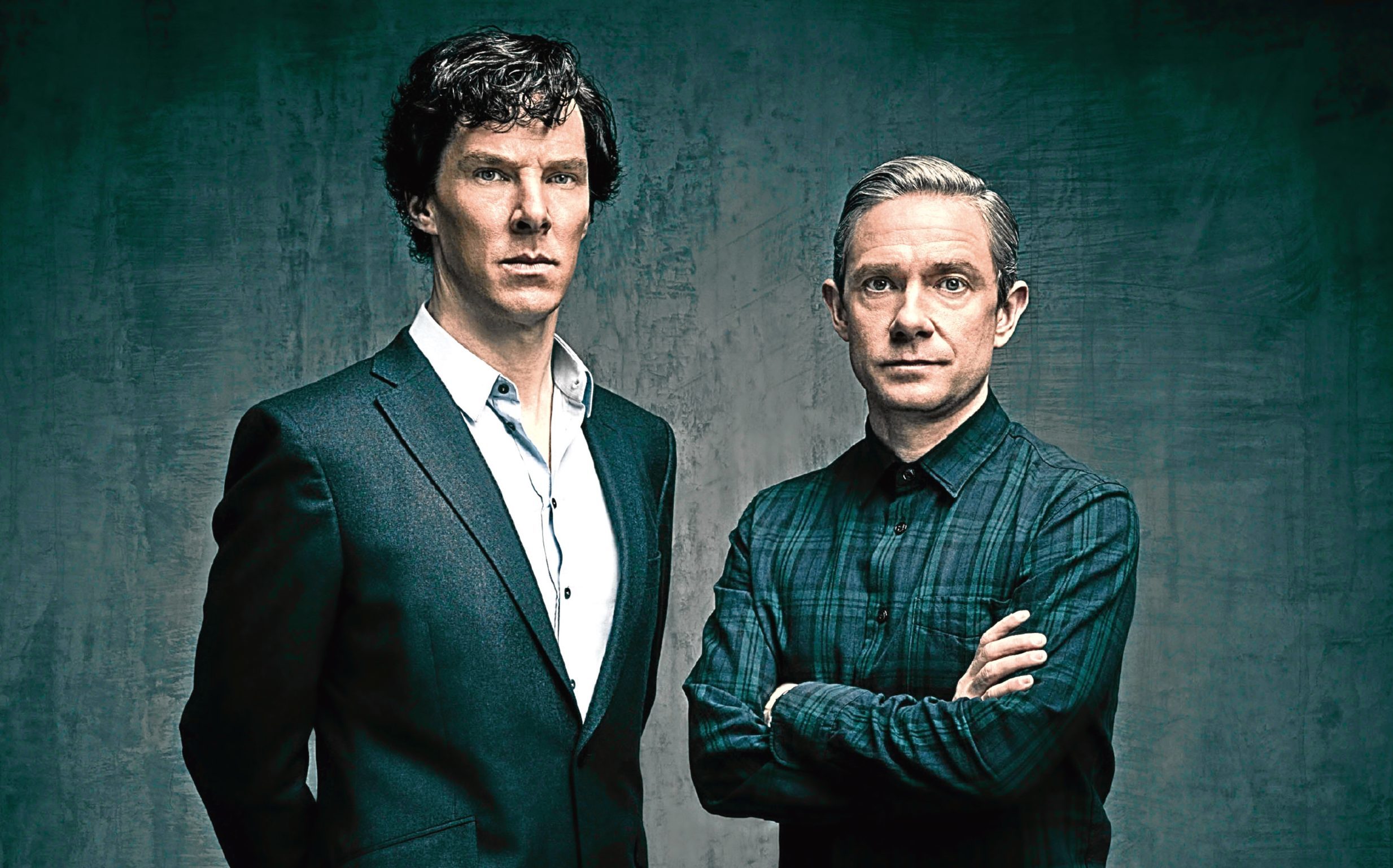 Benedict Cumberbatch and Martin Freeman in Sherlock (Hartswood Films / Todd Antony)