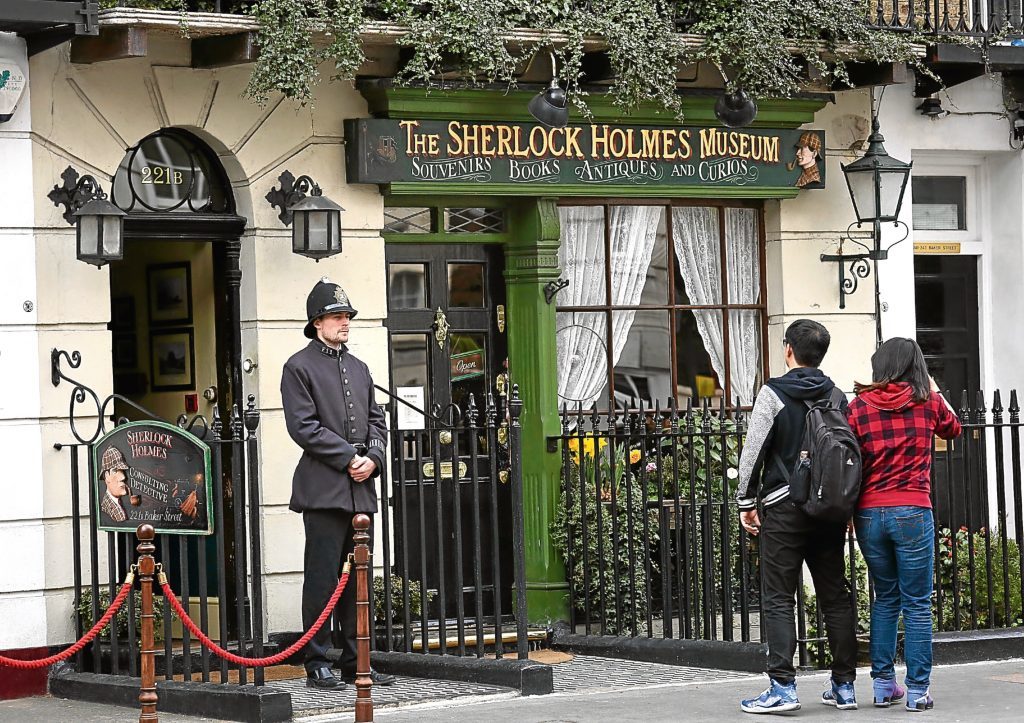 The Sherlock Holmes Museum in Baker Street, London (PA Archive)