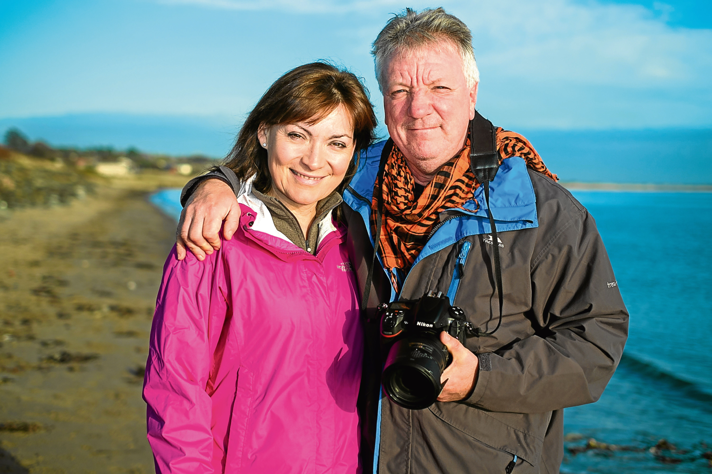 Lorraine Kelly and husband Steve