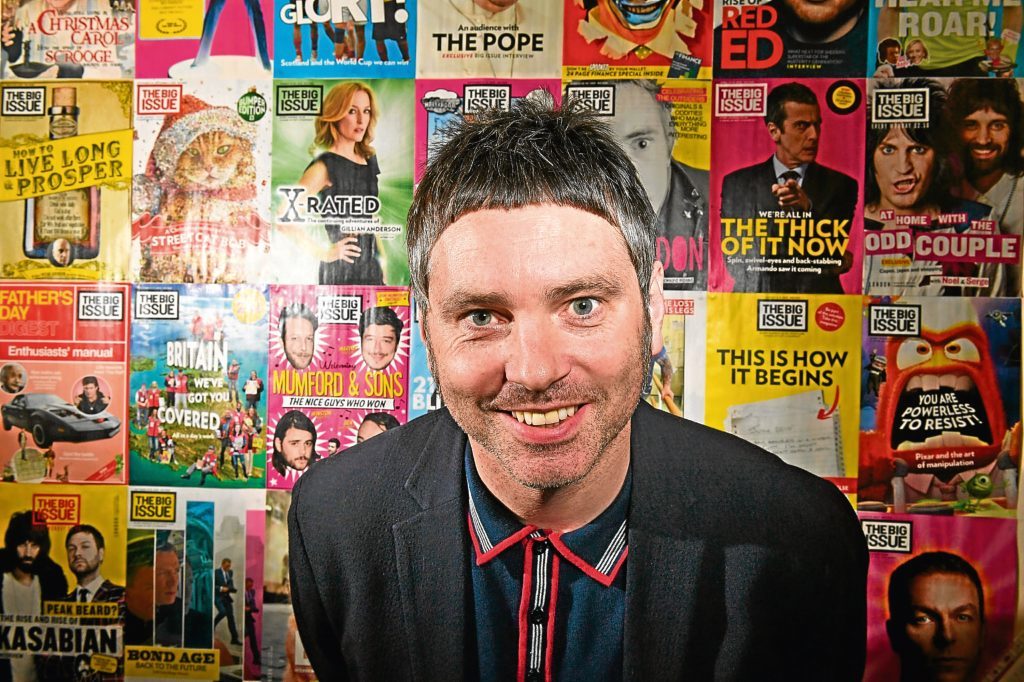 Big Issue editor Paul McNamee (Jeff J Mitchell/Getty Images)