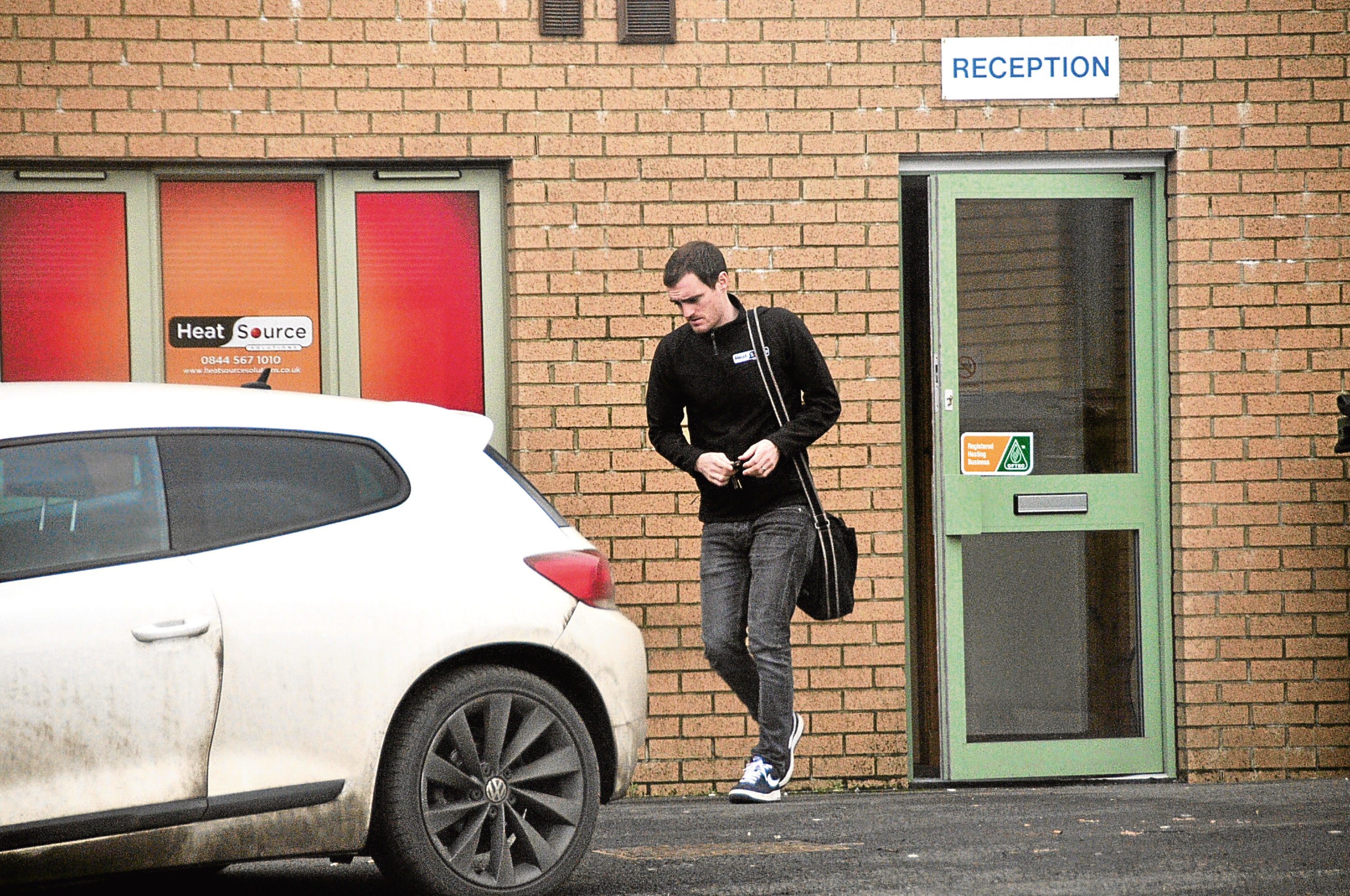 Disgraced footballer David Robertson (David McNie Photography)