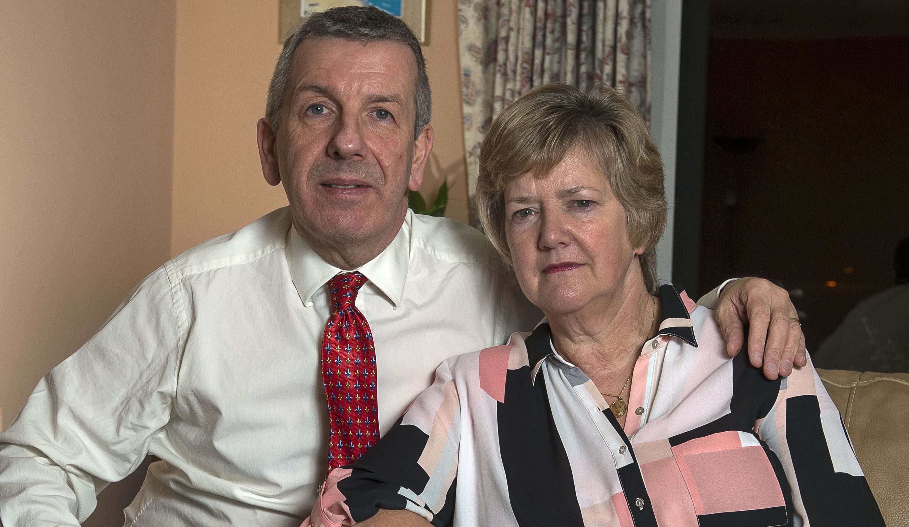 Inverness MSP David Stewart and wife Linda 

 

PIC...TREVOR MARTIN