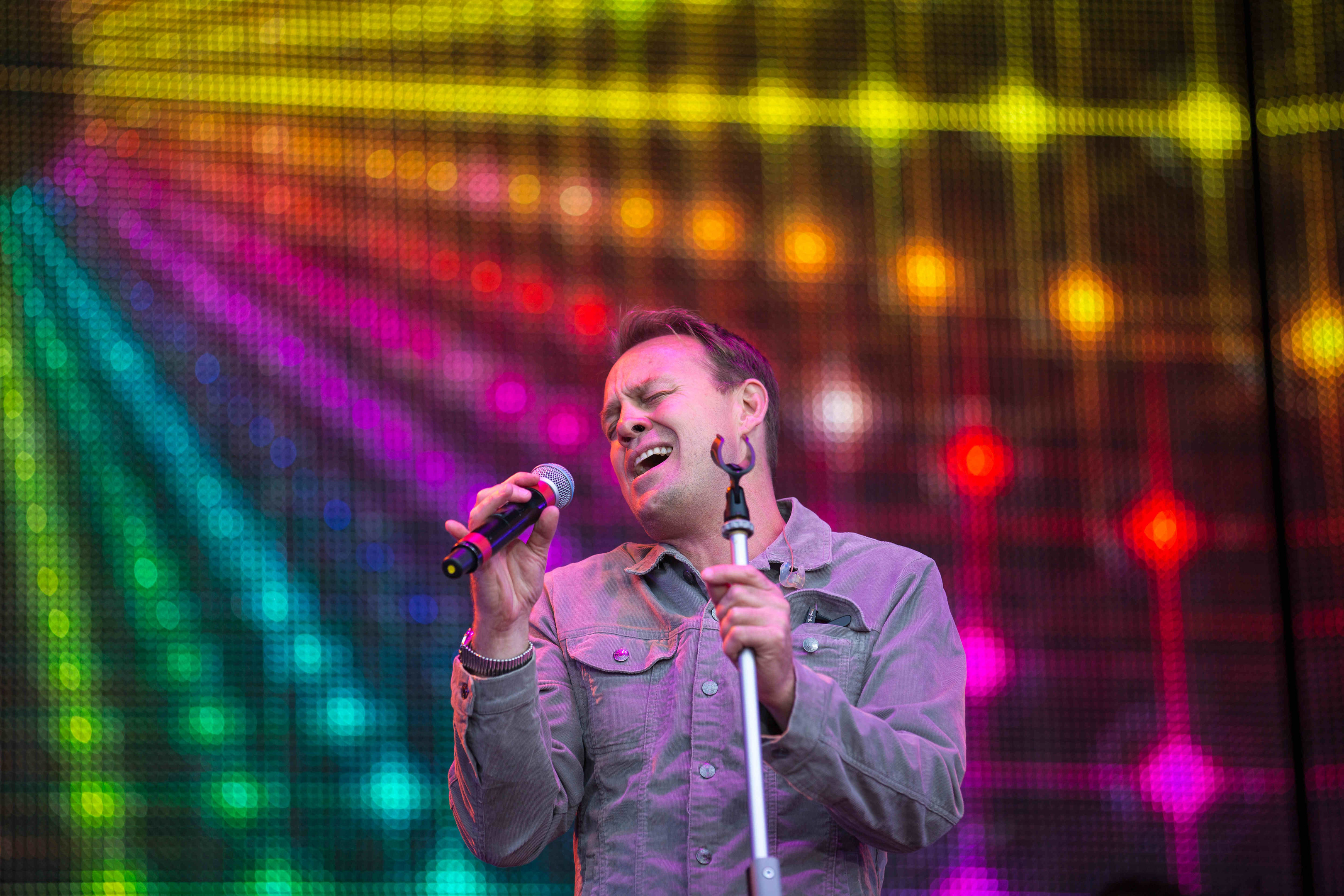 Jason Donovan on stage at Rewind (Justin Moir/Universal News And Sport)