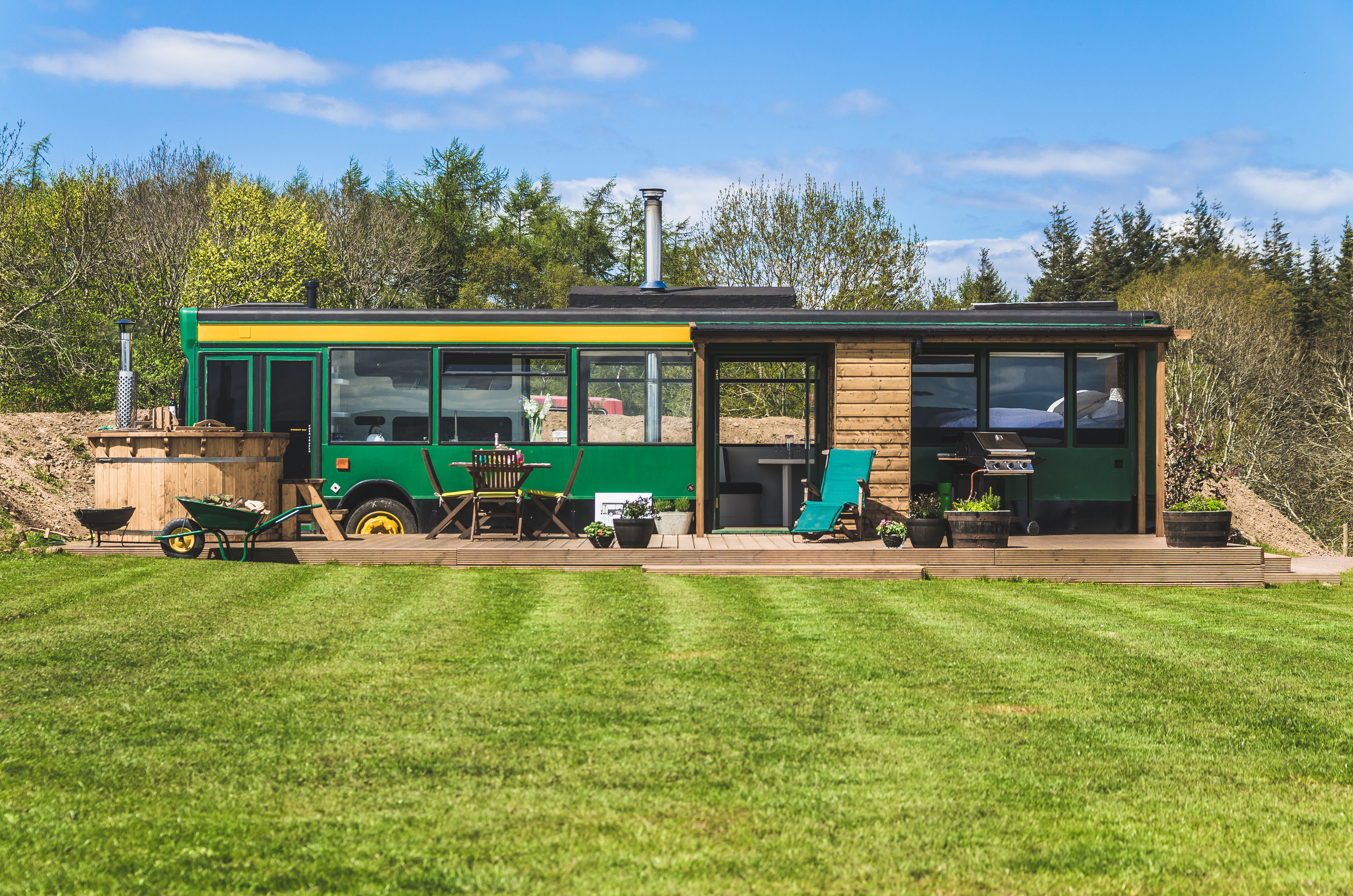 The renovated bus