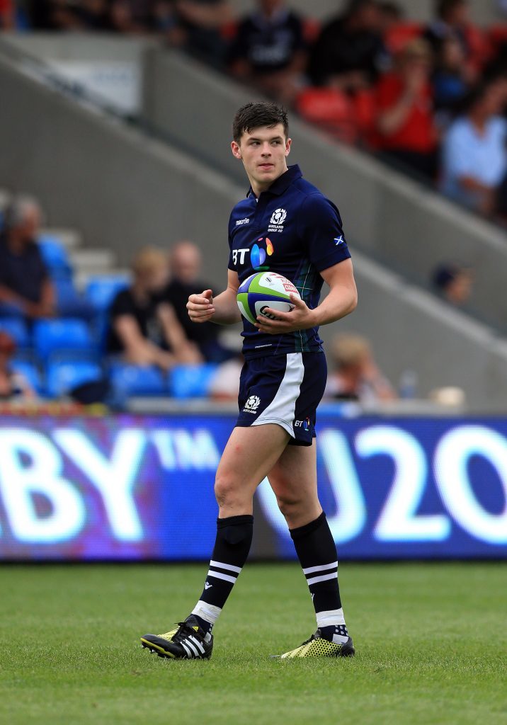 Blair Kinghorn in action for Scotland during the World Rugby U20 Championship (Clint Hughes/Getty Images)