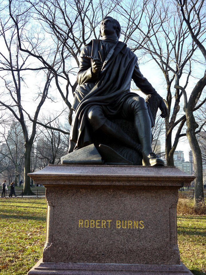 Robert Burns statue, Central Park