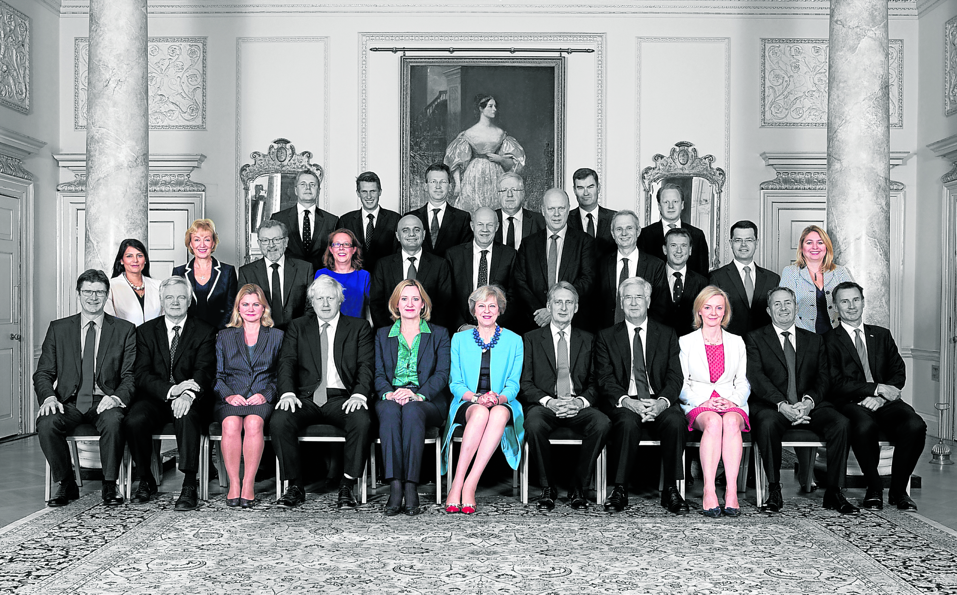 There are only seven other women in Theresa May’s cabinet, as the Government faces calls to guarantee more female representation at Westminster