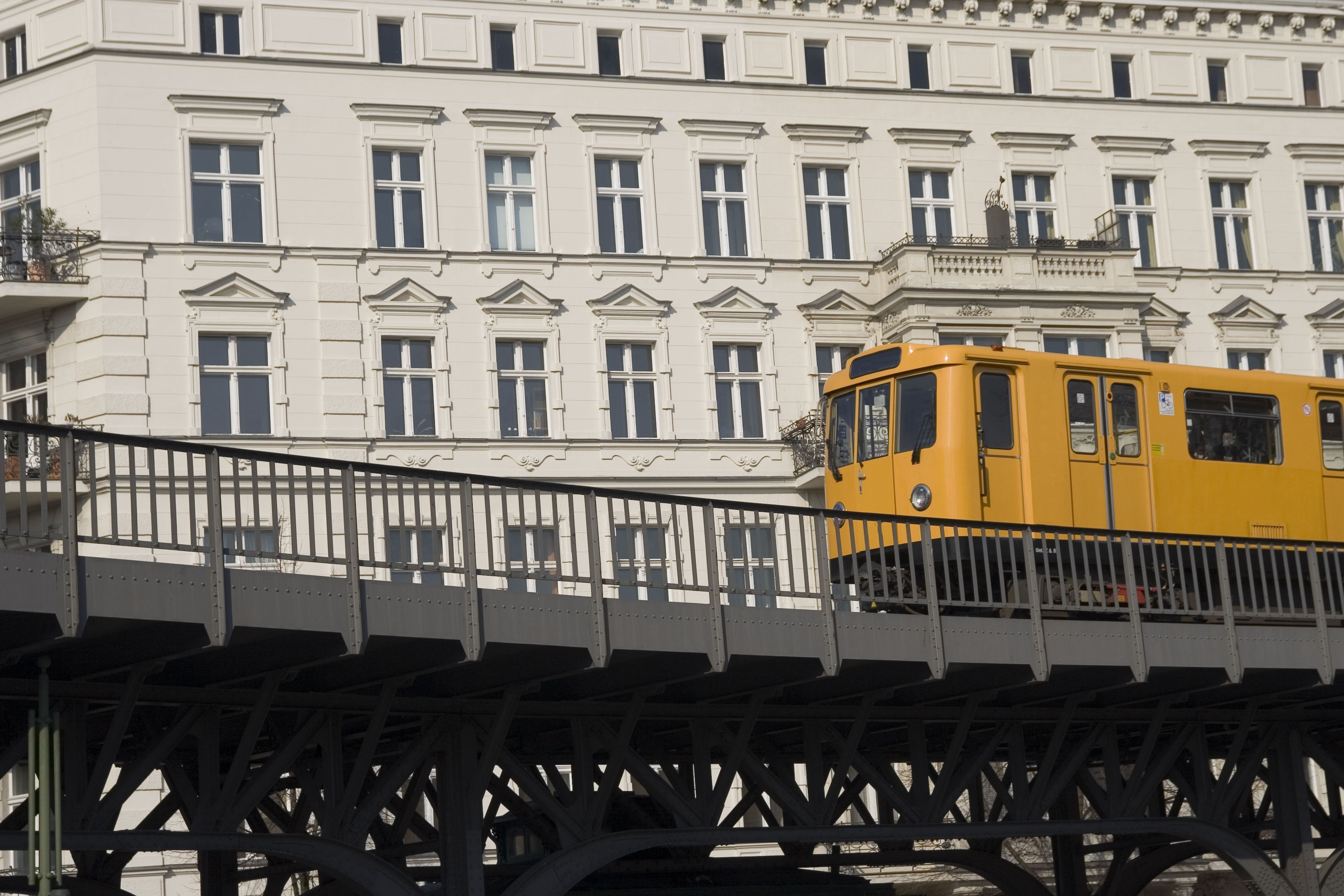 A train in Kreuzberg, Berlin, which nabbed the top spot for 'Hip Hangouts' in Europe (PA Photo/thinkstockphotos)