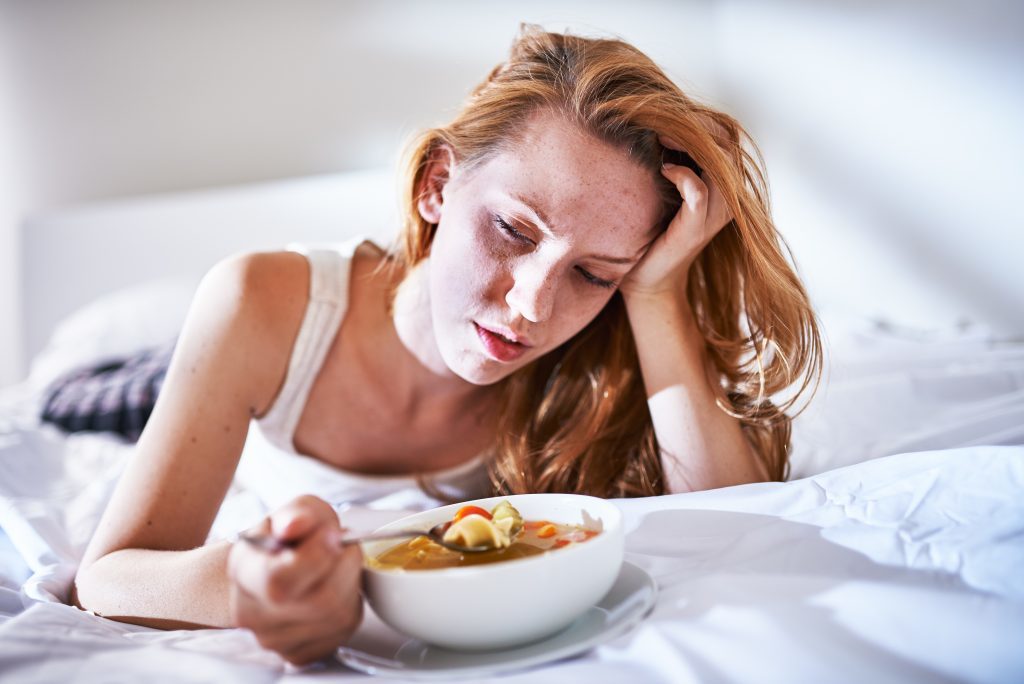 Feeling poorly? Time for a bowl of chicken soup (iStock)