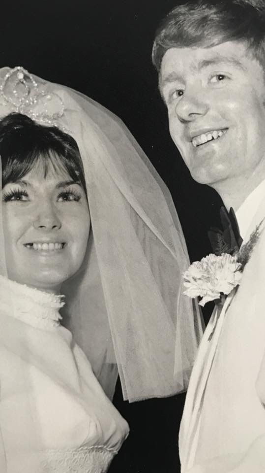 Ken married his true love Agnes in 1970 