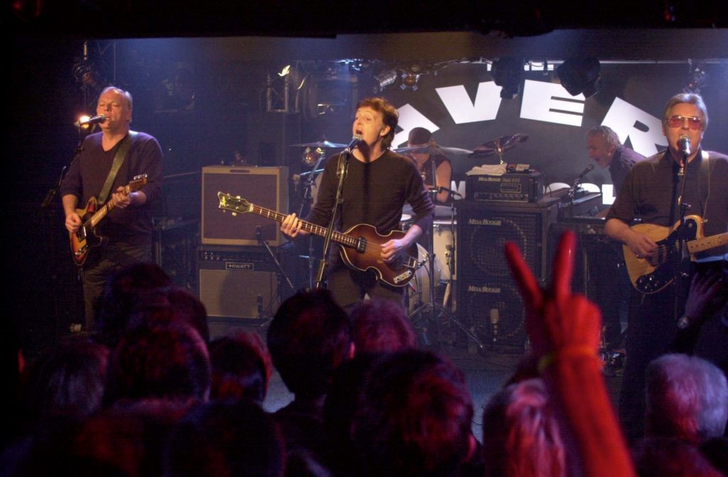 Sir Paul McCartney returned to the Cavern in 1999, where it all began for him, John, George & Ringo.