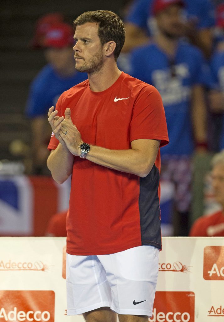 Great Britain Davis Cup captain Leon Smith (SNS Group)