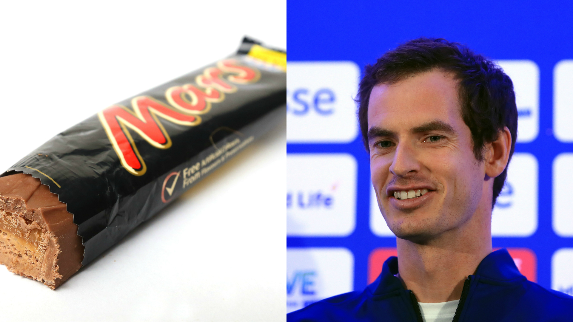 Andy Murray is not a fan of fried Mars Bars (PA)