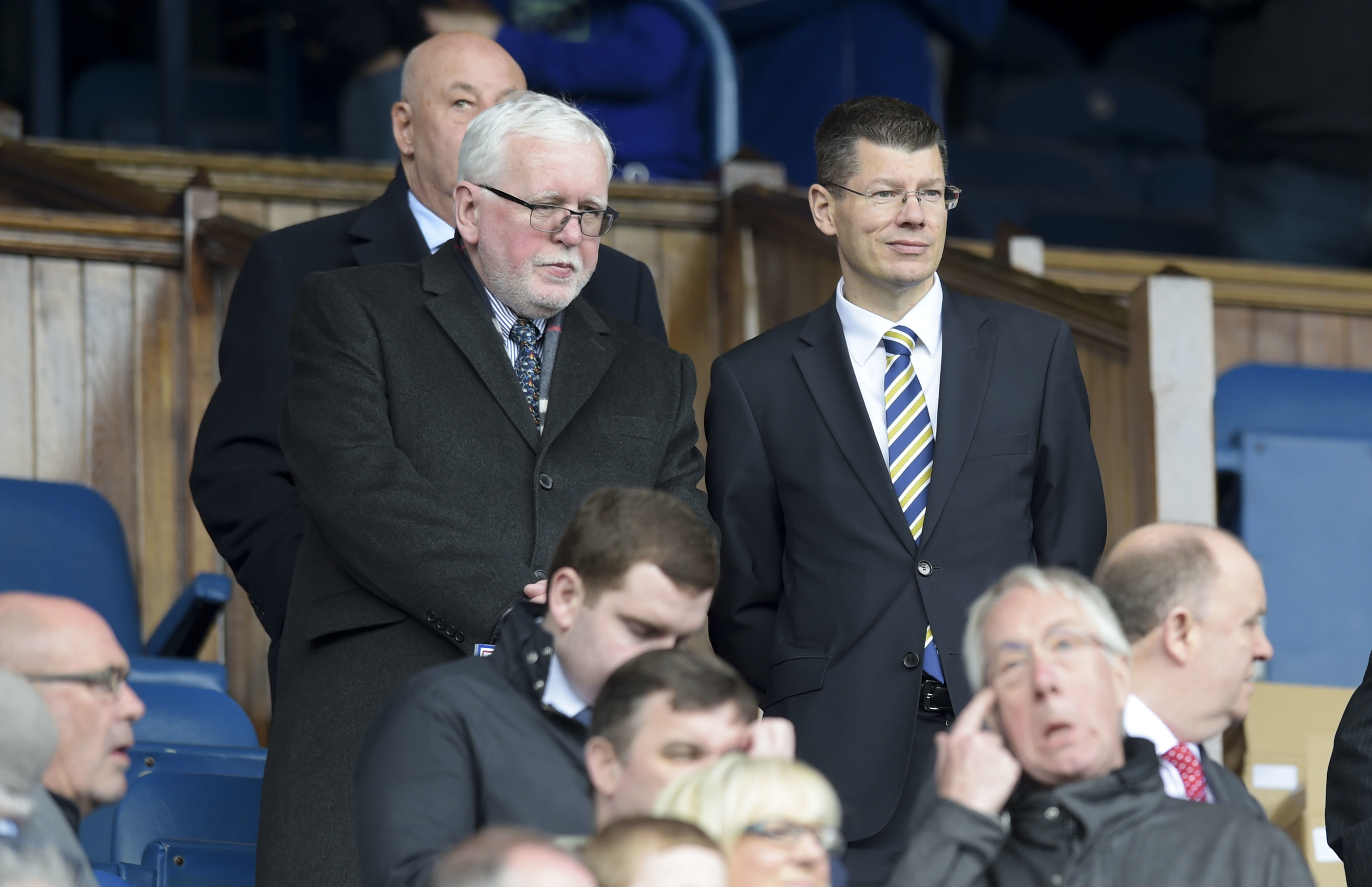 SPFL Chairman Ralph Topping (left) and Chief Executive Neil Doncaster (SNS Group)