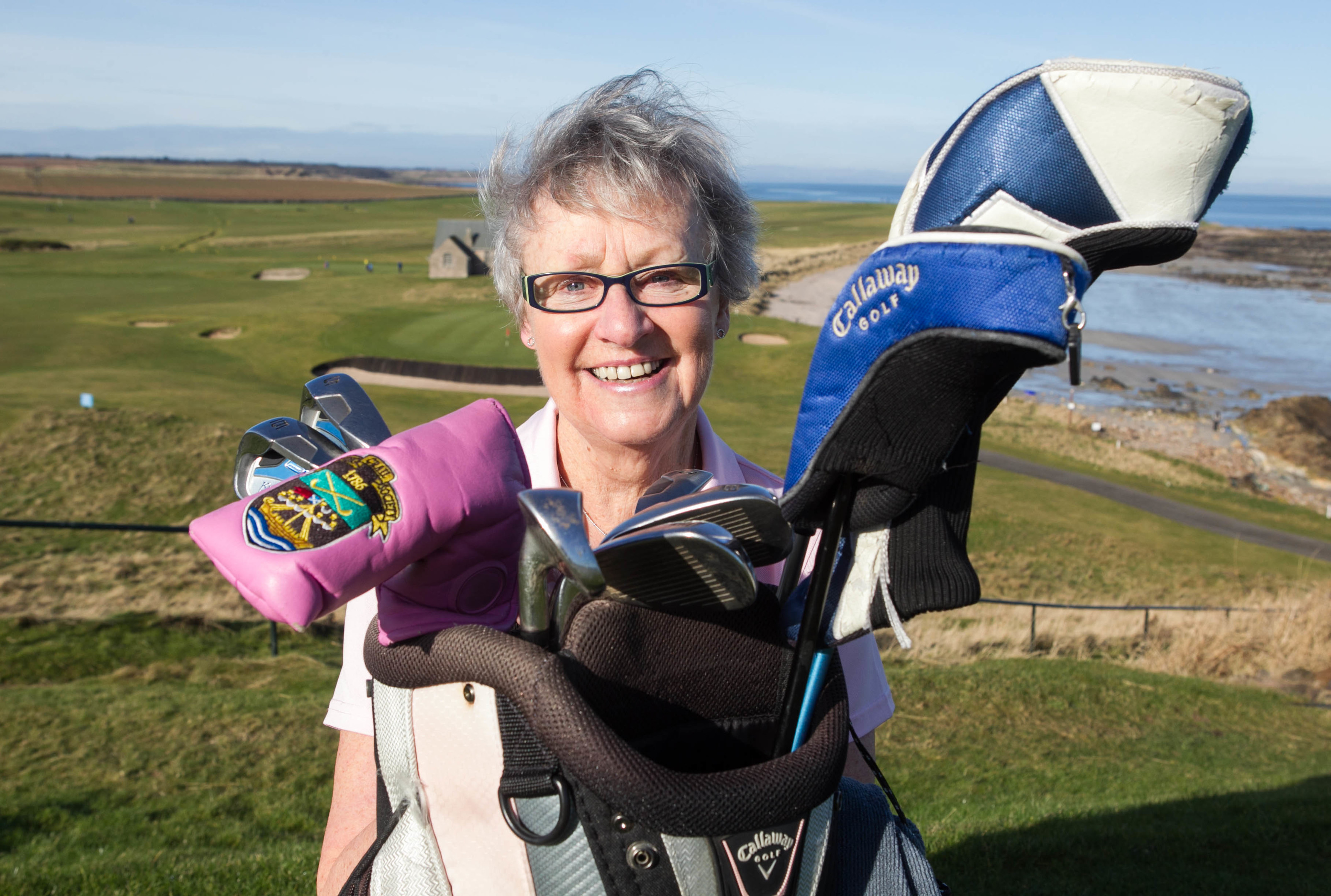 Pam Smith is the first female captain of Crail Golfing Society (Chris Austin / DC Thomson)