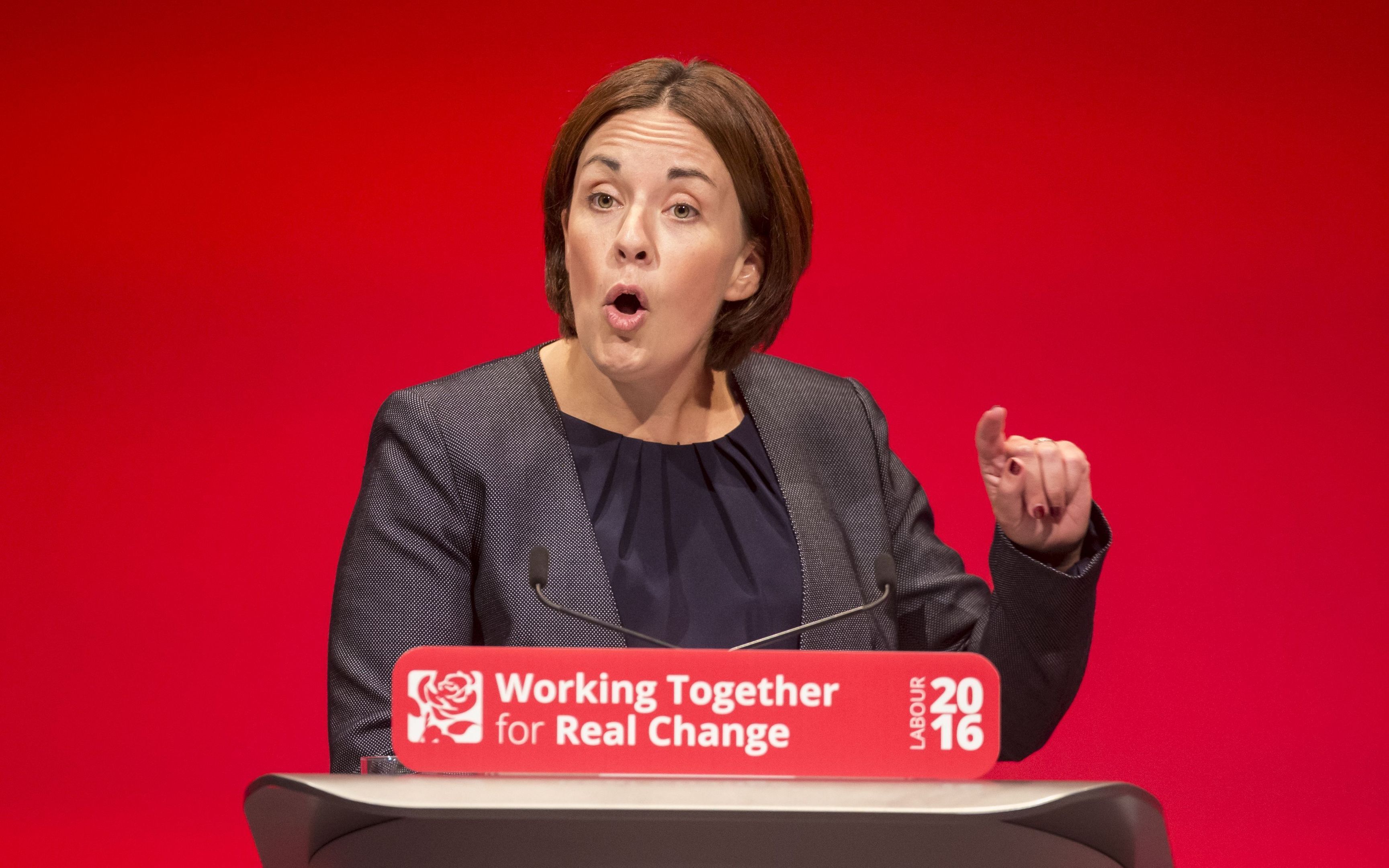 Scottish Labour Leader Kezia Dugdale speaks at the Scottish Labour conference (Danny Lawson/PA Wire)