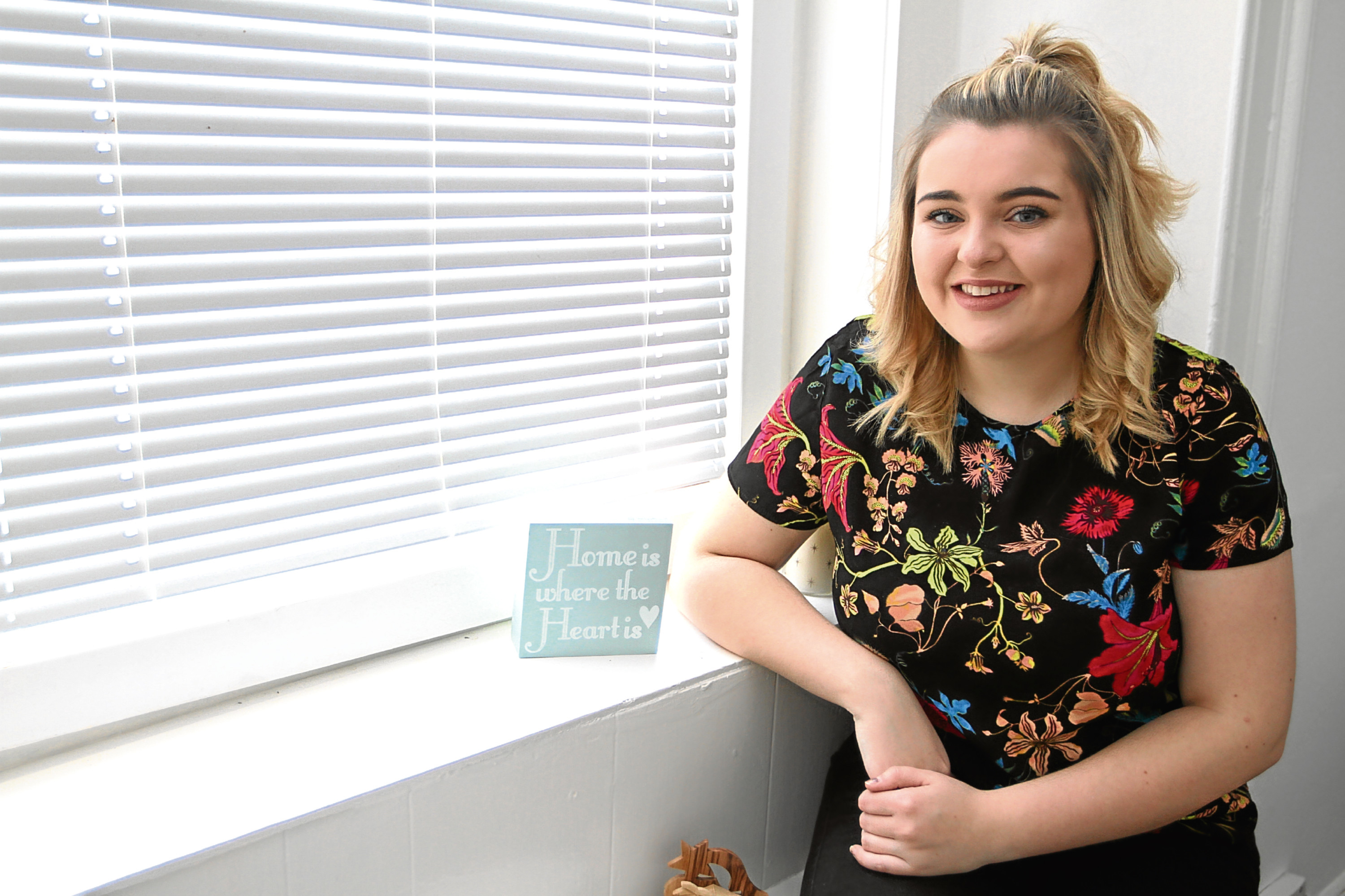 Chelsea Cameron, 18 wrote a hard hitting letter to her parents about how they weren't there for her when she needed them growing up. (Mhairi Edwards, Evening Telegraph, DC Thomson)