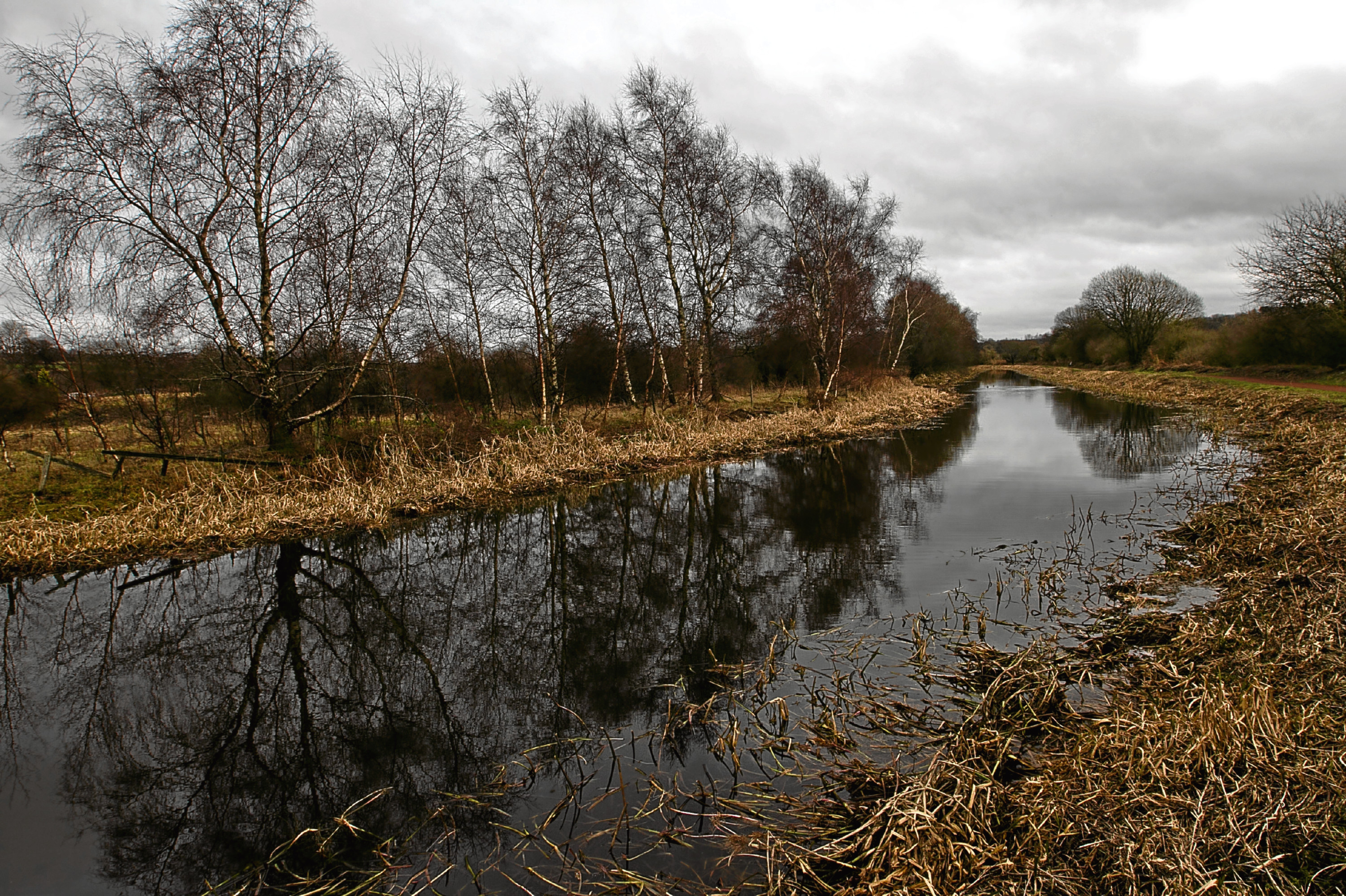 Monklands Canal, where it is believed that missing Moira Anderson's body may have been disposed of. (Andrew Cawley)