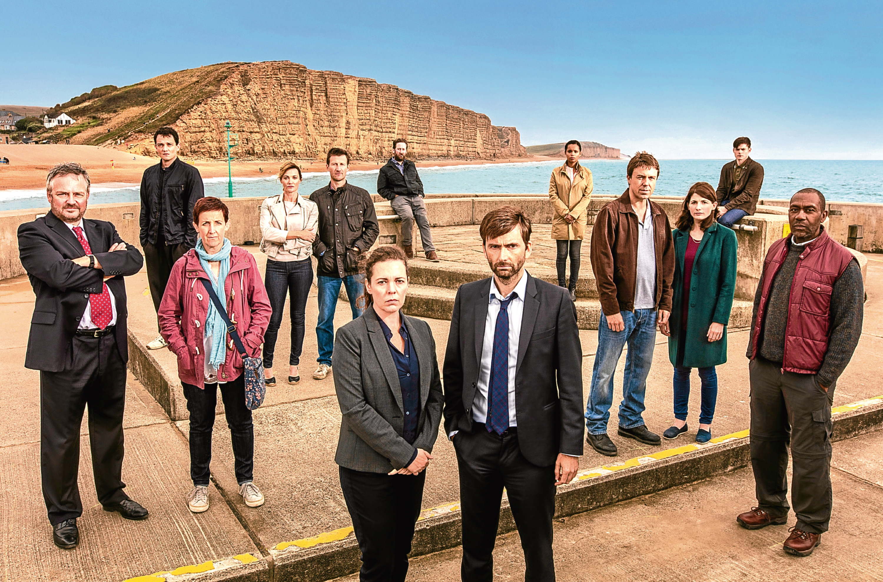 The cast of Broadchurch series 3 (ITV)