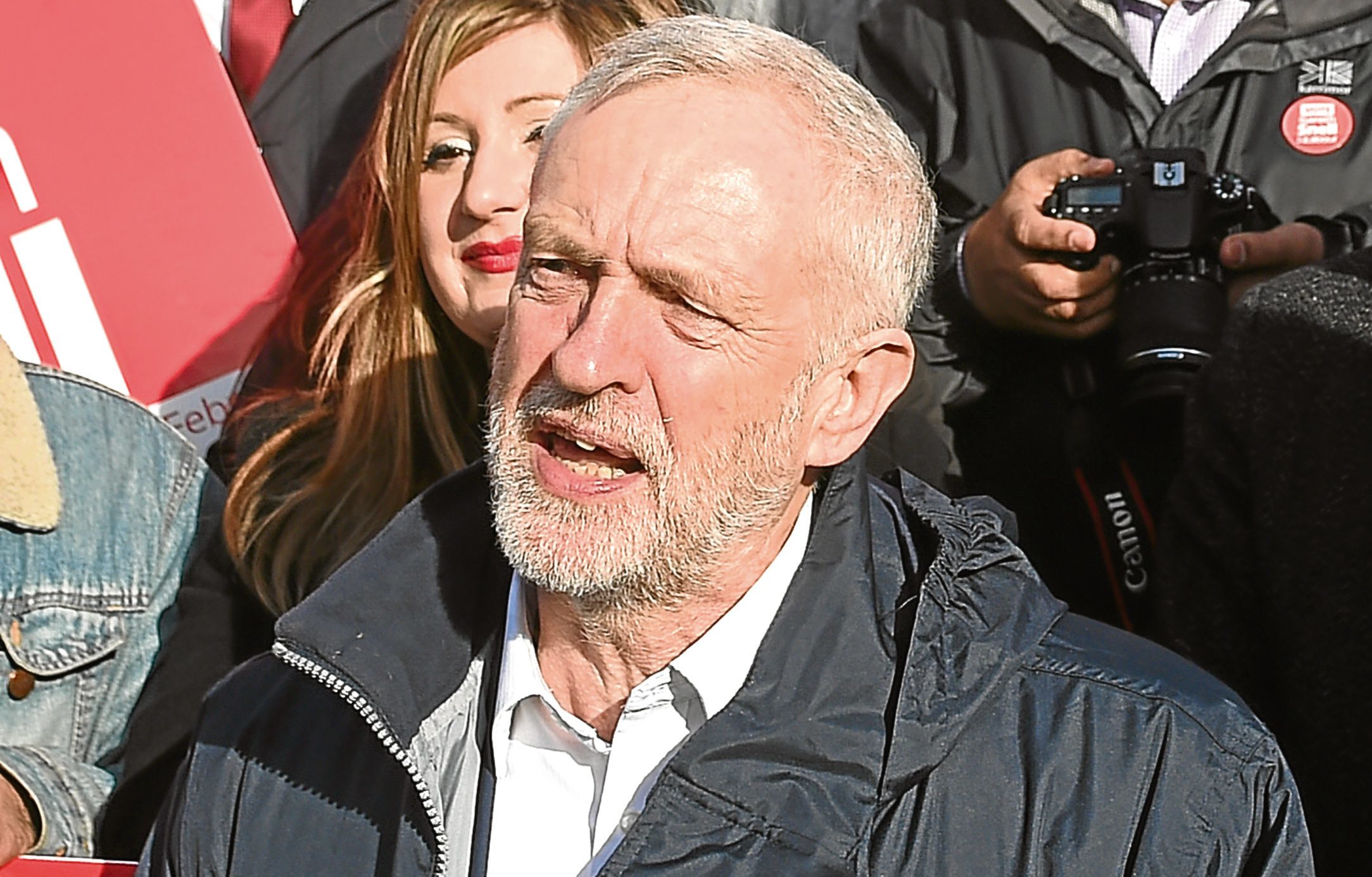 Labour leader Jeremy Corbyn speaking in Stoke-on-Trent (Joe Giddens/PA Wire)