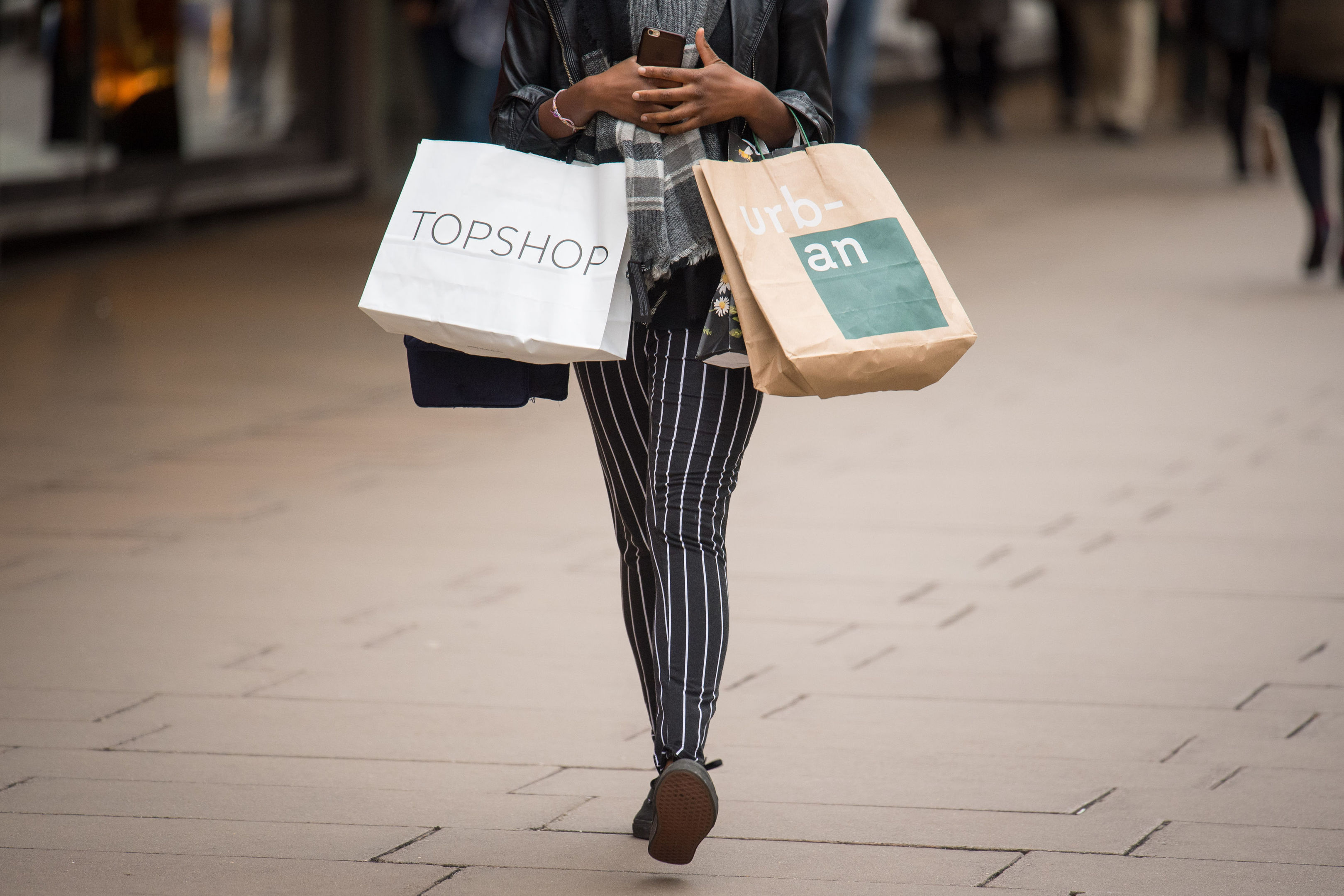 The UK high street has suffered its worst January sales period in four years as shoppers shunned the discounted racks to spend online, figures show (Dominic Lipinski/PA Wire)