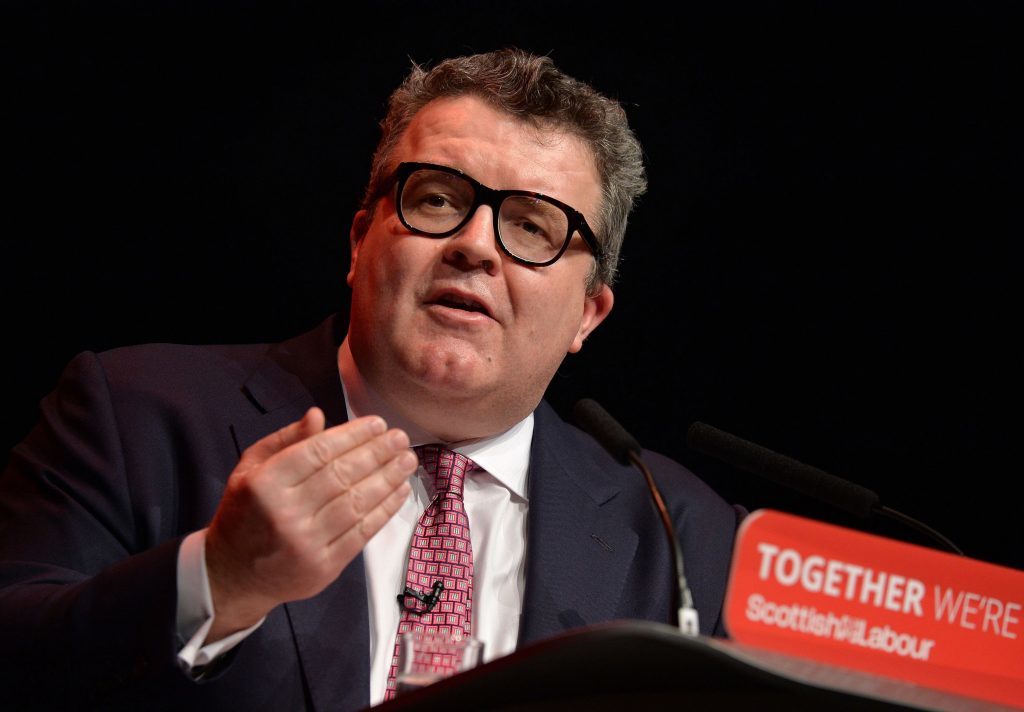 Tom Watson speaking at the conference (Mark Runnacles/PA Wire)