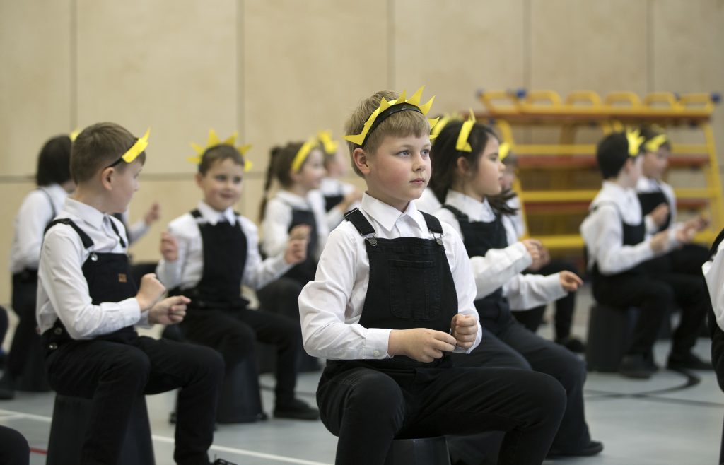 Oor Wullie show performed by pupils of Oakbank Primary School in Perth (Graeme Hart / Perthshire Picture Agency)