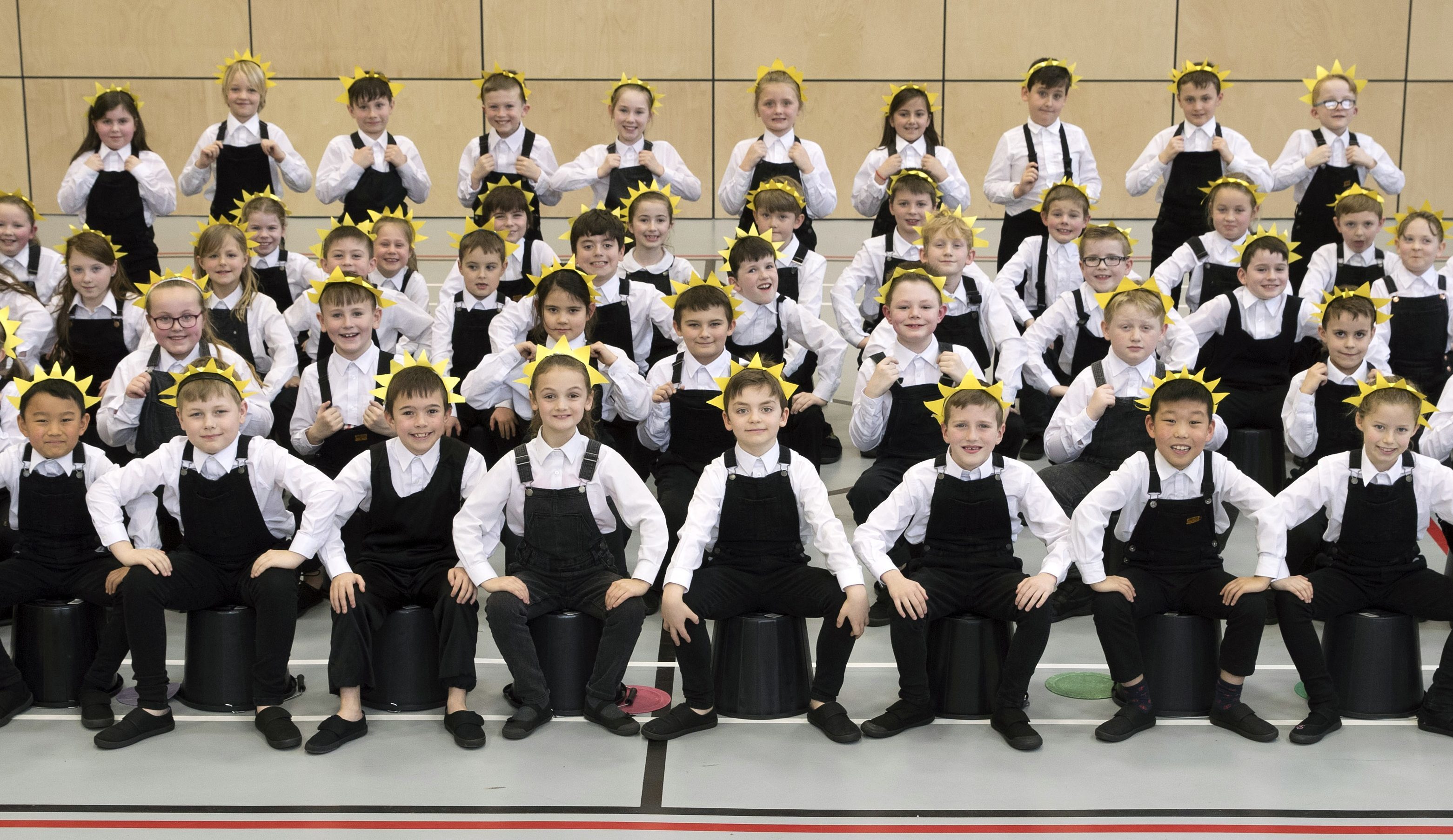 Oor Wullie show performed by pupils of Oakbank Primary School in Perth (Graeme Hart / Perthshire Picture Agency)