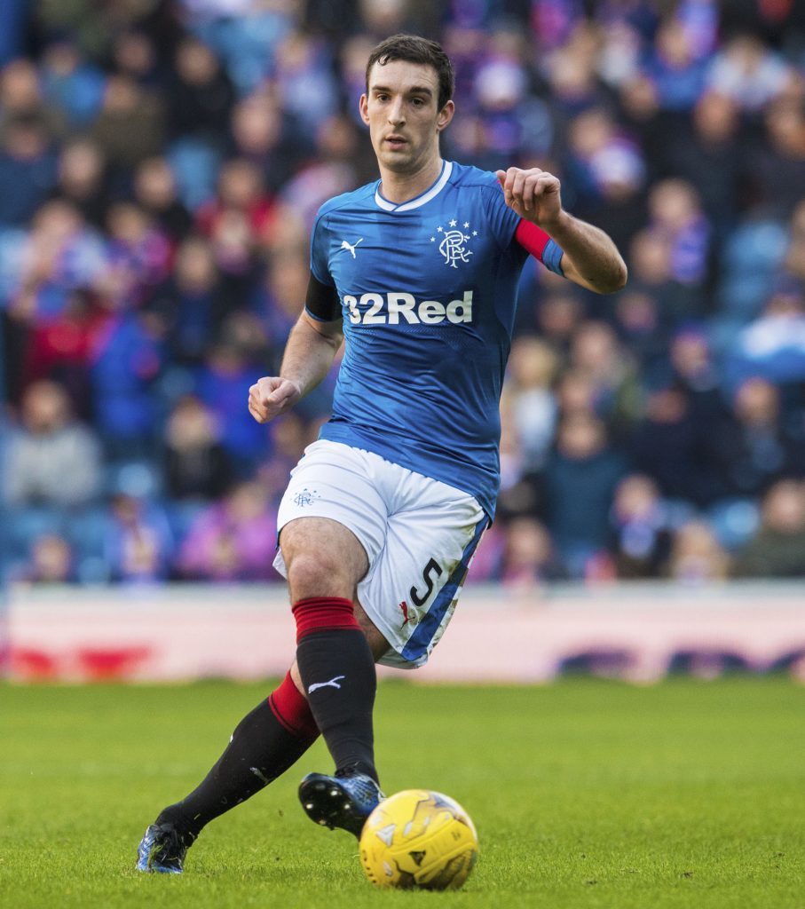Lee Wallace in action for Rangers (SNS Group)