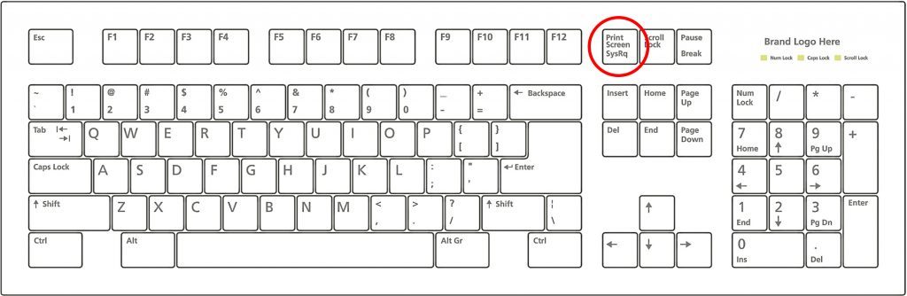 PC Keyboard "Standard 101 keys PC keyboard layout, in EPS vector format."