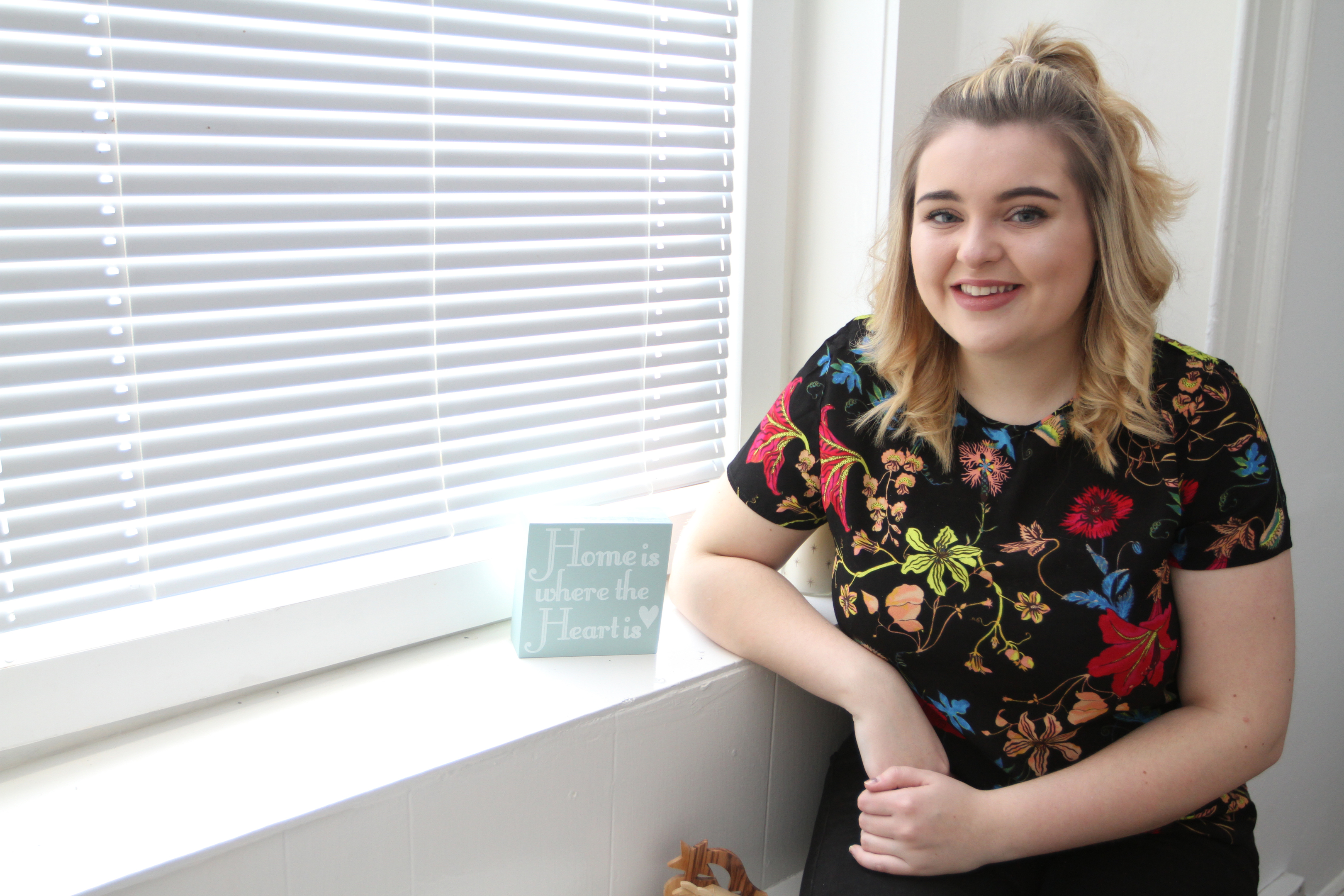 Chelsea Cameron, 18 wrote a hard hitting letter to her parents about how they werent there for her when she needed them (Mhairi Edwards, Evening Telegraph, DC Thomson)