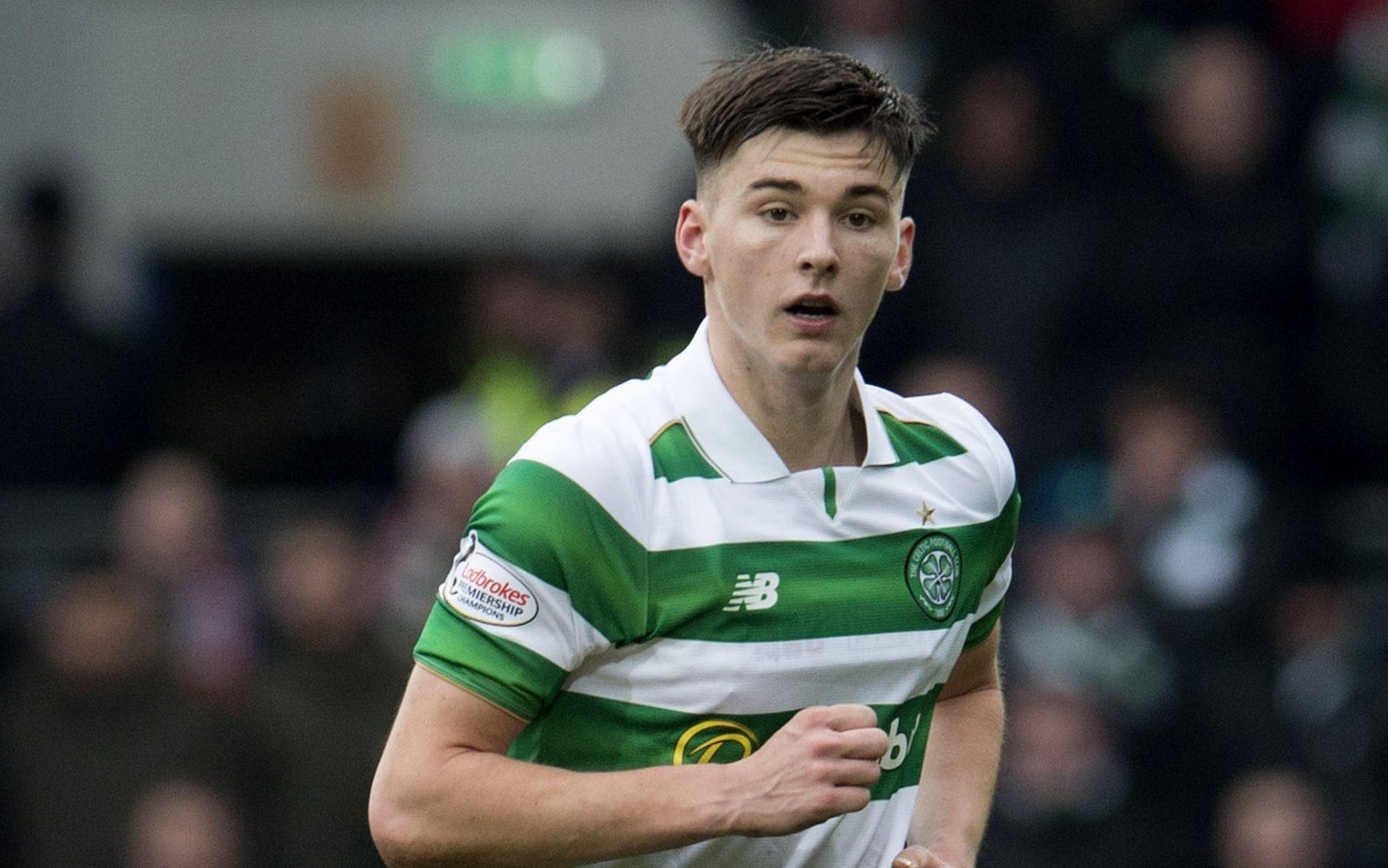 Kieran Tierney in action for Celtic (SNS Group)